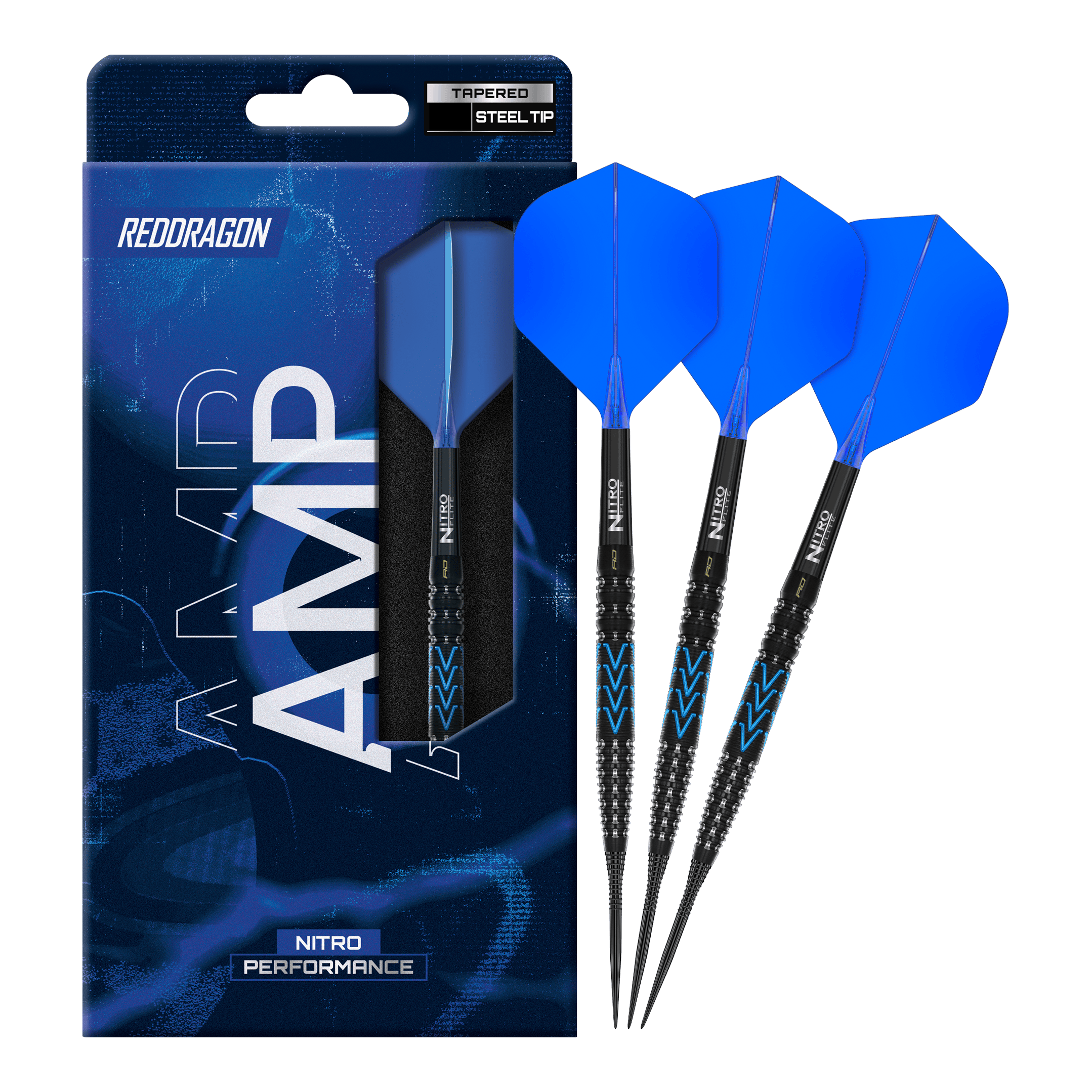 Red Dragon Amp taps toelopende stalen dartpijlen Dies ist ein Bild der Red Dragon Amp Tapered Steeldarts. Die Darts sind für professionelle Spieler entwickelt.