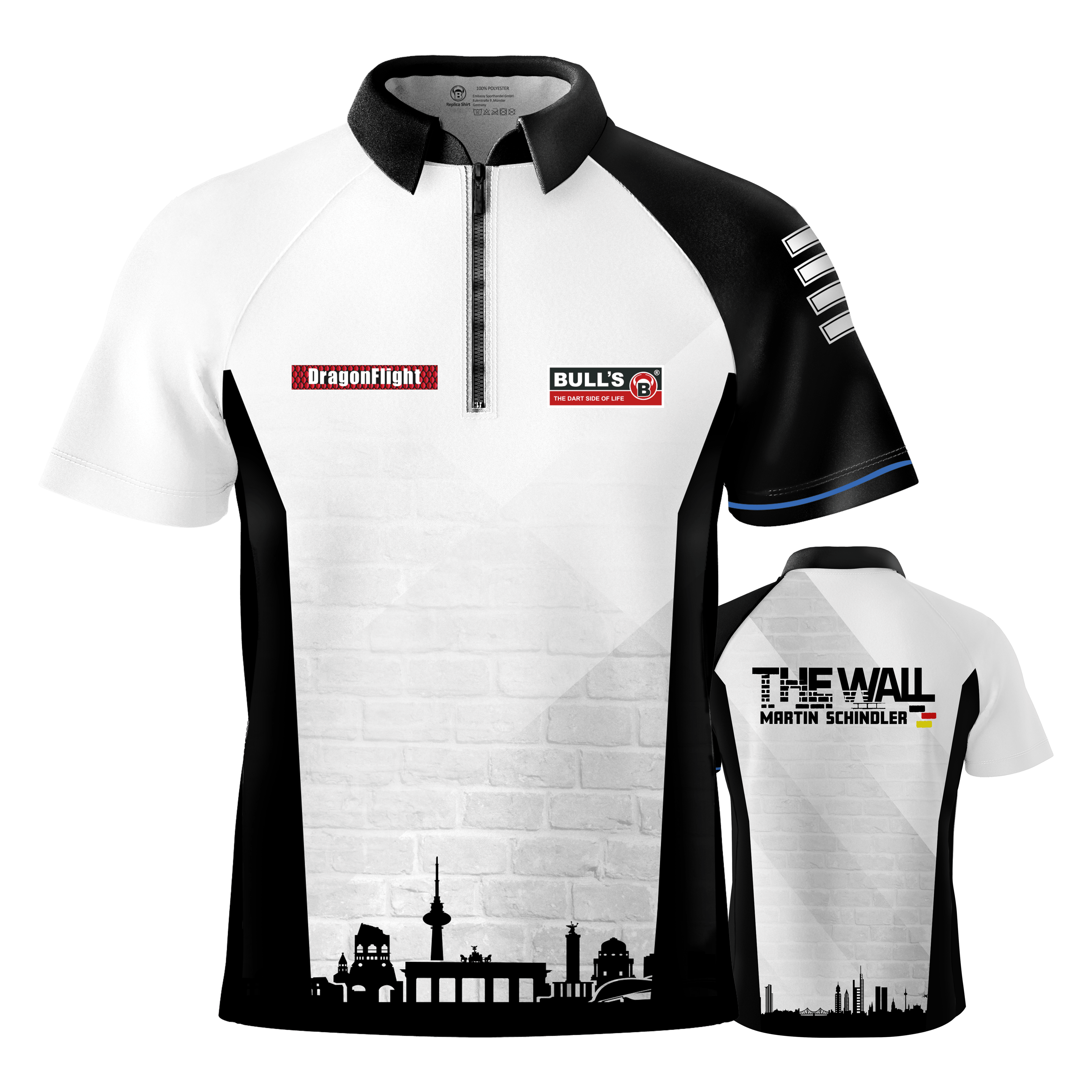 Bulls Martin Schindler The Wall Dartshirt