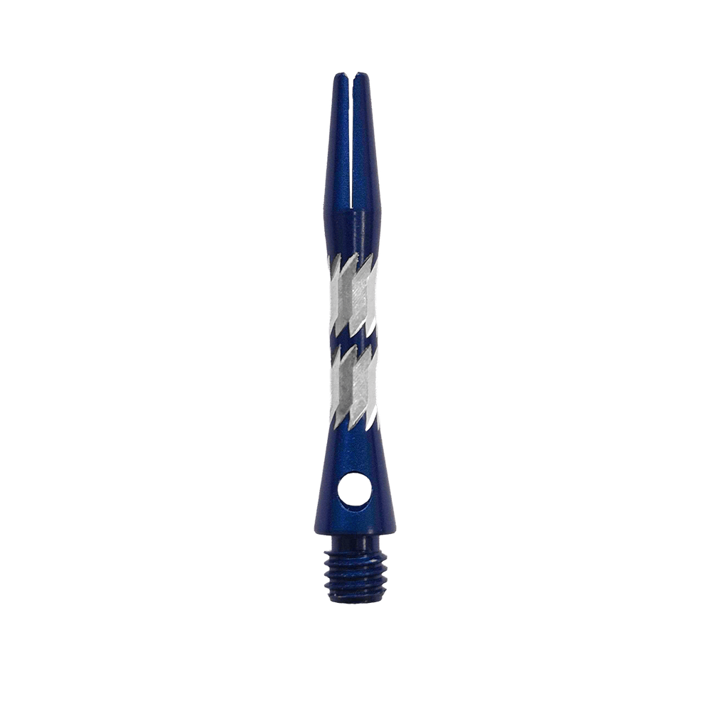 Bulls NL Minor aluminium shafts - blauw - 33 mm Abgebildet sind Bulls NL Minor Aluminium Shafts in Blau, 33 mm lang. Die Schäfte sind für Dartpfeile geeignet.