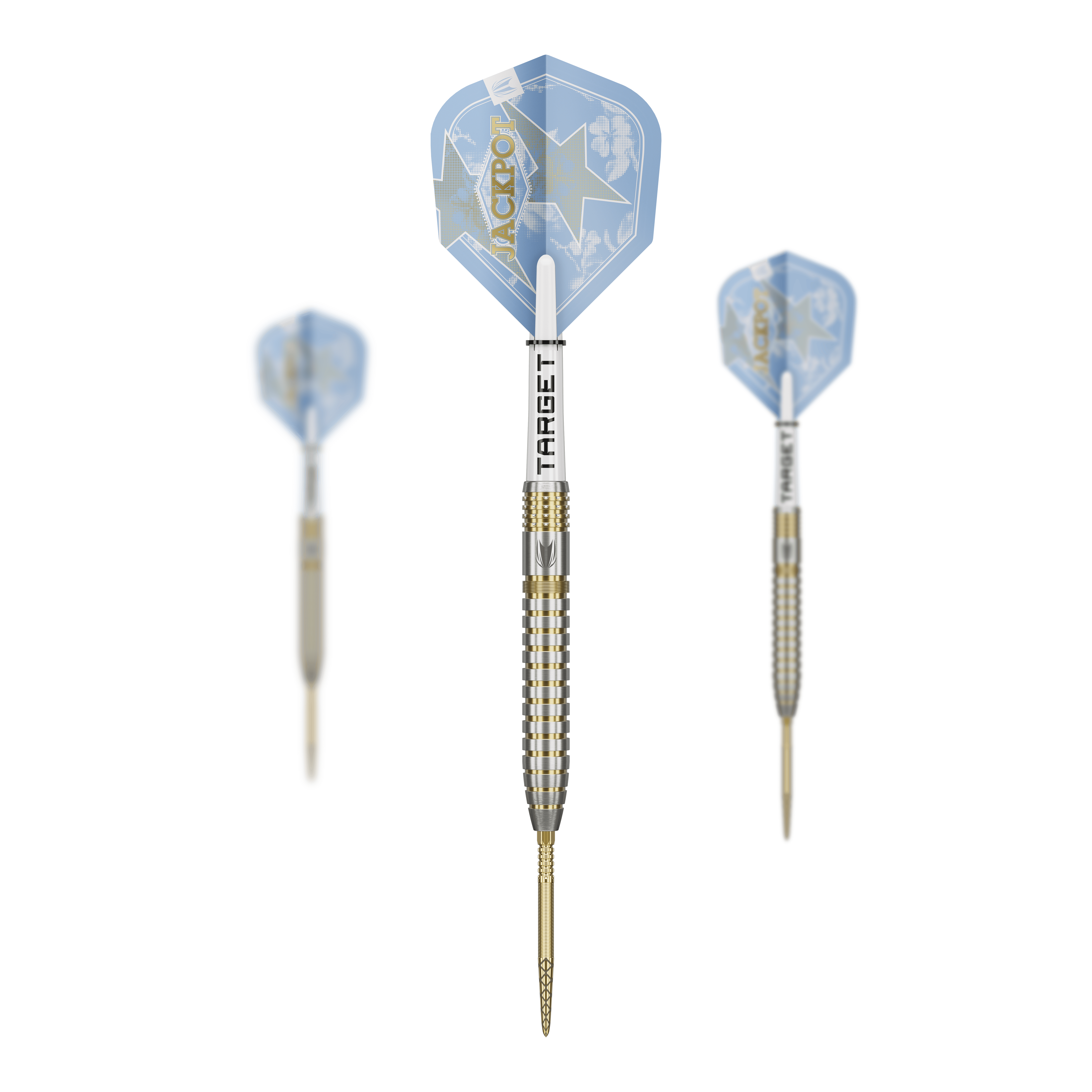 Targetwit Adrian Lewis Showdown Swiss Points Steeldarts Zu sehen sind die Target Adrian Lewis Showdown Swiss Points Steeldarts. Es handelt sich um hochwertige Darts mit Swiss Points Spitzen.