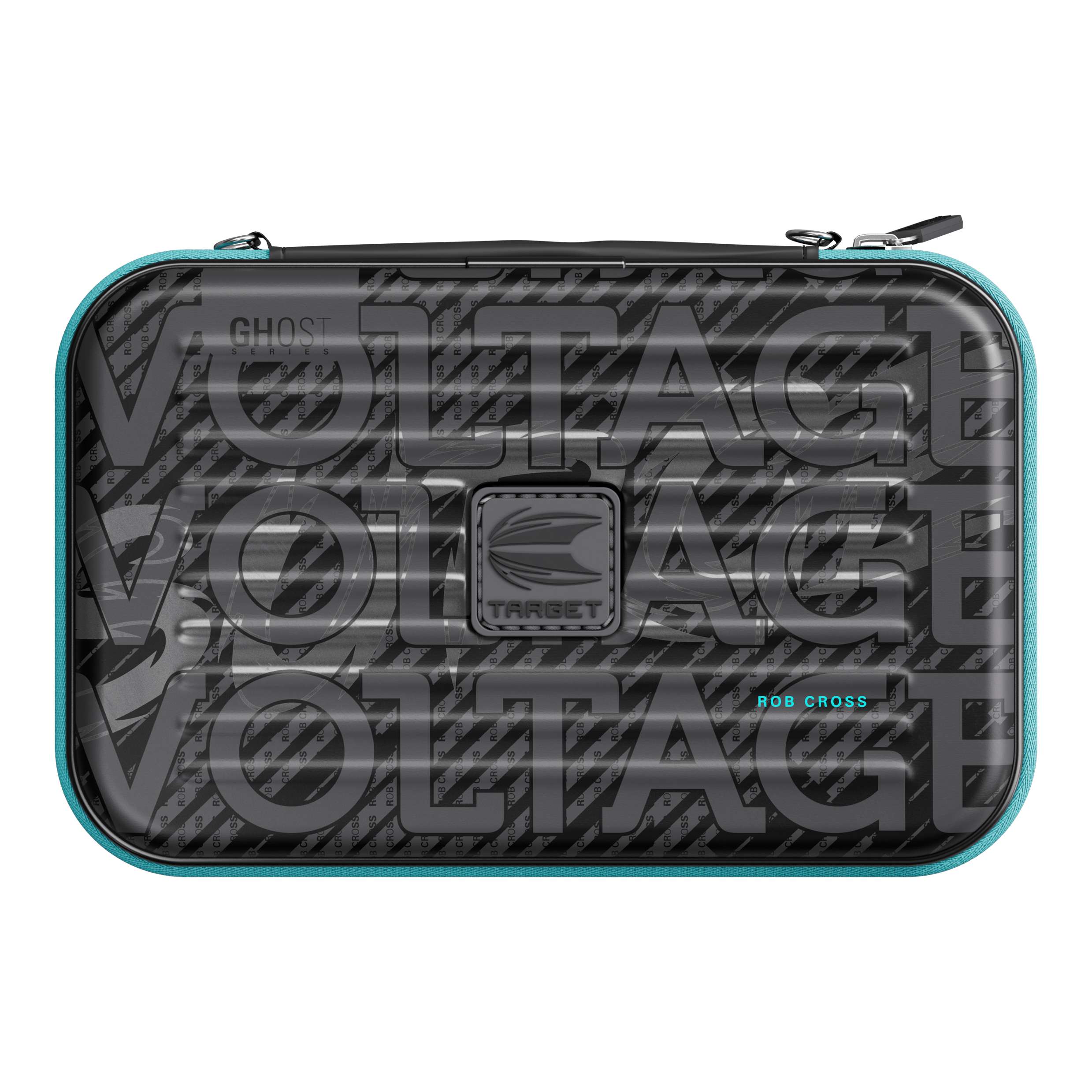 Dieses Bild zeigt das Takoma XL Ghost Series Rob Cross Dartcase. Die Darttasche ist für das sichere Aufbewahren von Dartzubehör entworfen.