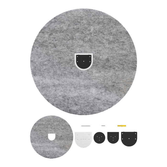 GOAT Silencer Veil dempend geluidsisolatiesysteem Abgebildet ist das GOAT Silencer Veil Dampening Schallschutz System. Dieses Produkt dient der Schallreduzierung.
