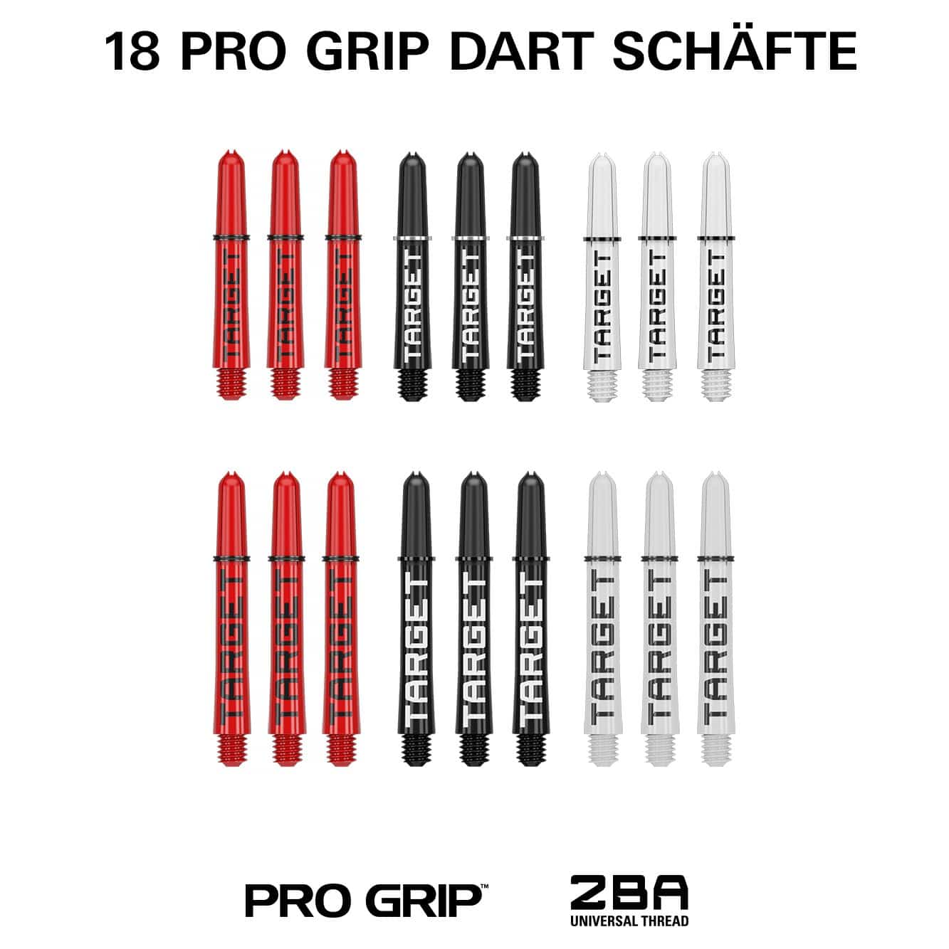 Target Stephen Bunting Bullet 100-delige messing stalen dartset - 22 g Target Stephen Bunting Bullet 100-delige messing stalen dartset - 22 g