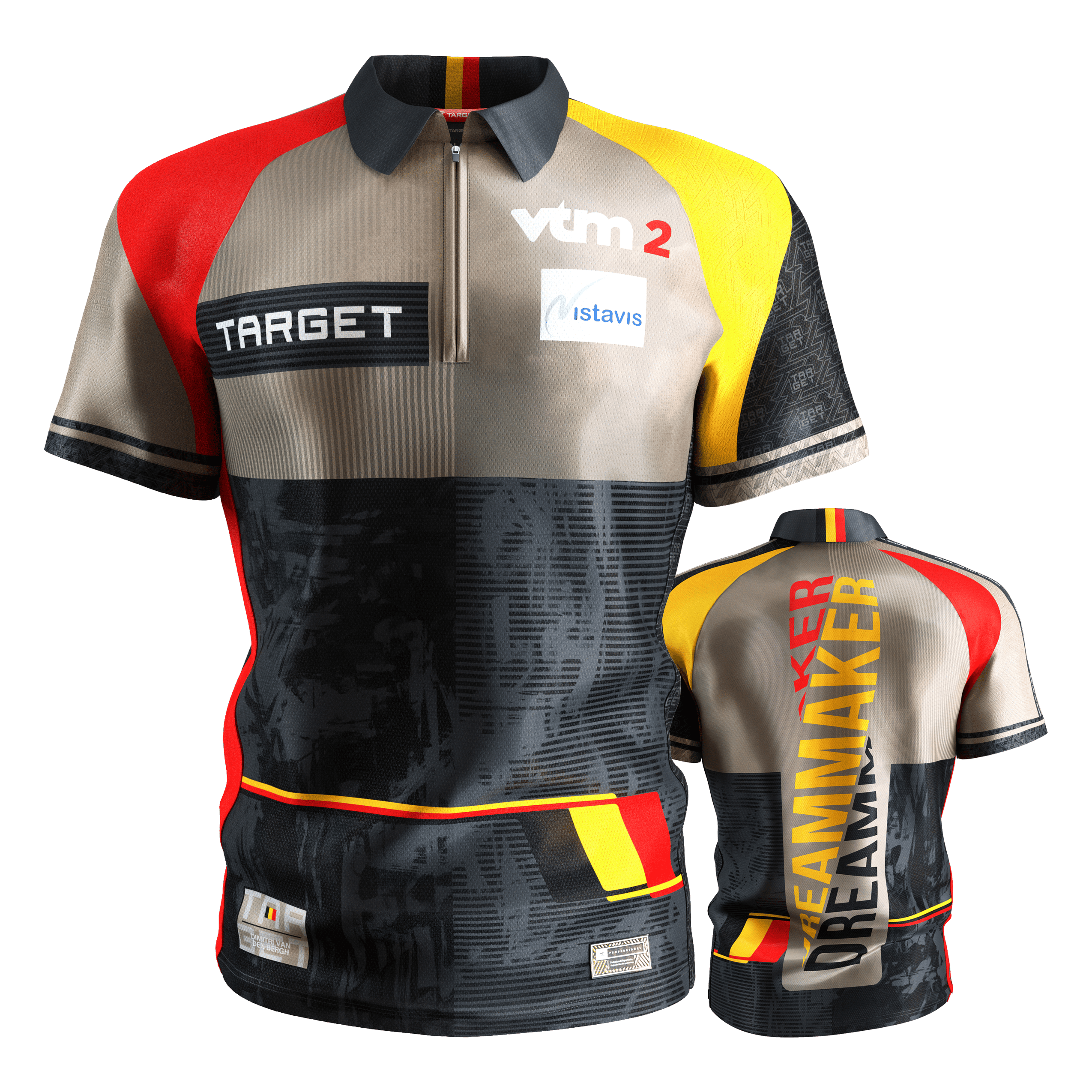 Target Coolplay Dimitri Van Den Bergh 2025 Dartshirt