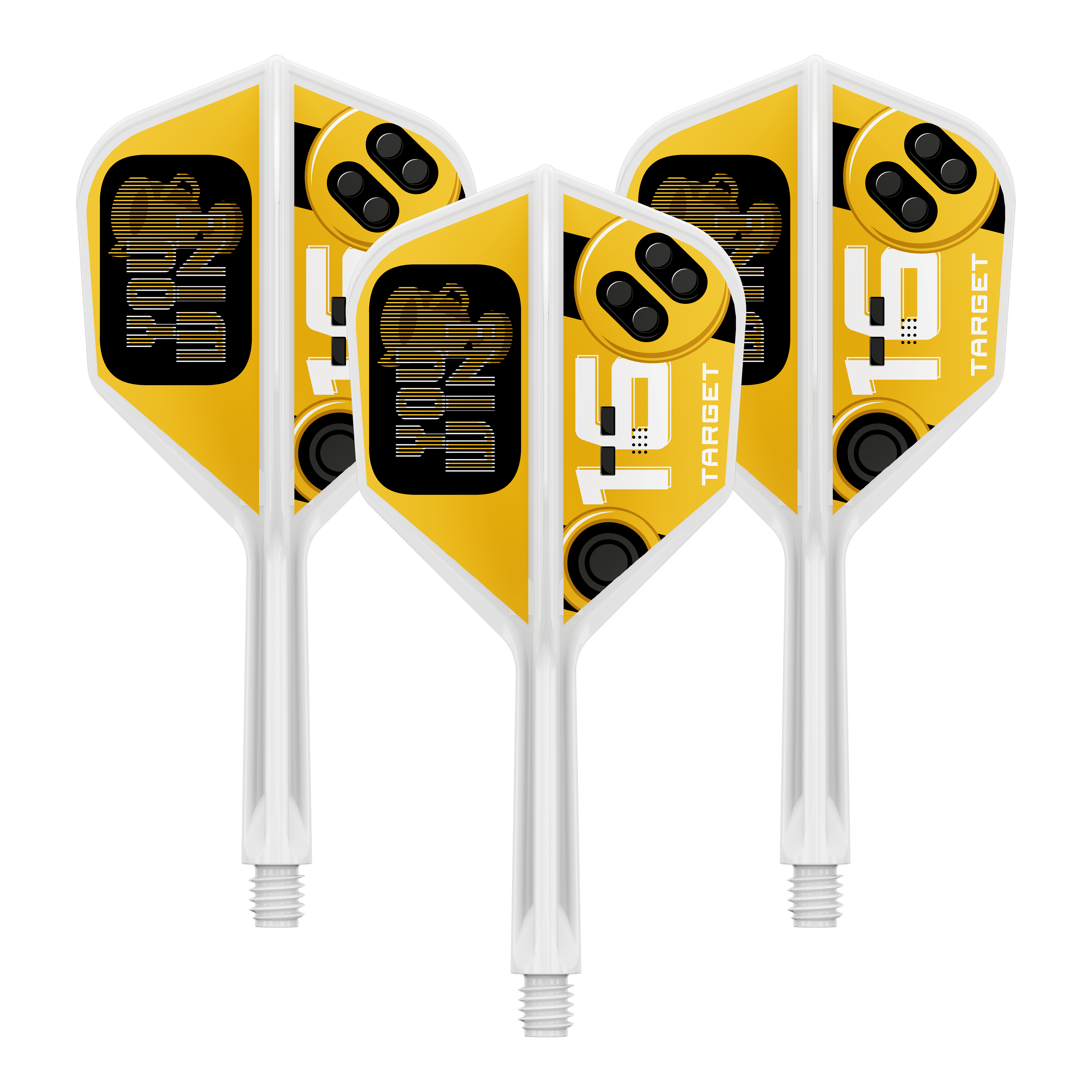 Target K-Flex You Win No6 Flights Auf dem Bild ist ein Set Dart Flights zu erkennen. Die Flights sind vom Typ Target K-Flex YouWin No6 und messen 26 mm.