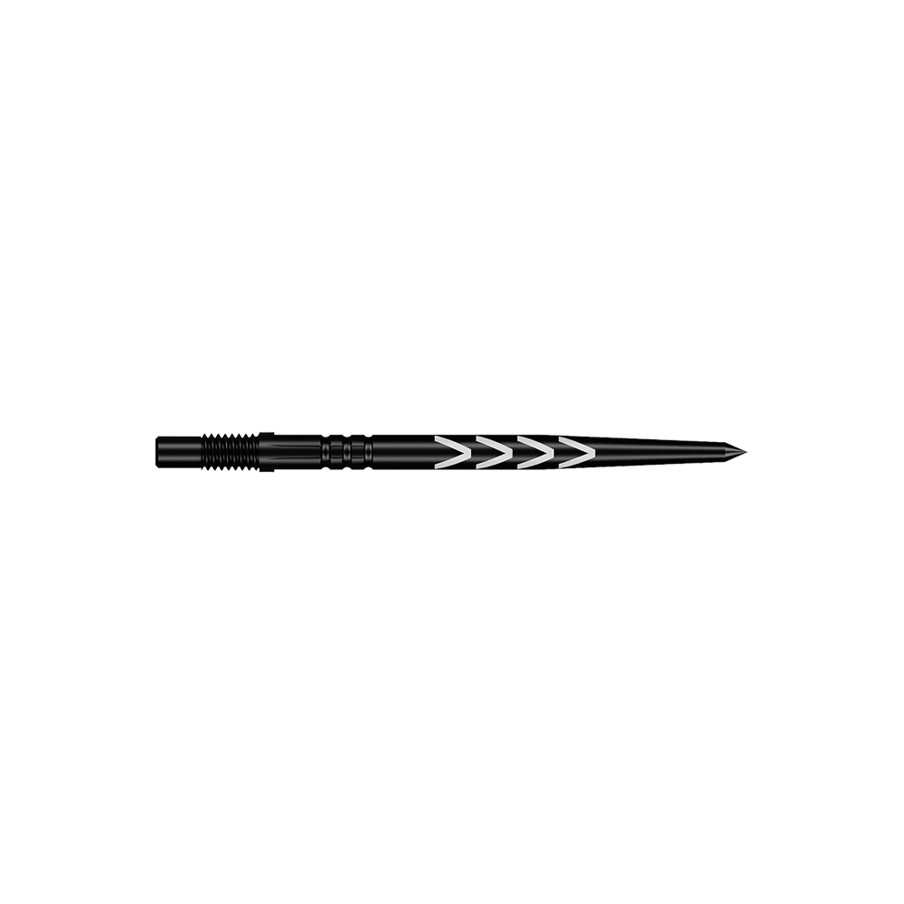 Shot Turbo Points Dart Tips Michael Smith - Zwart Shot Turbo Points Dart Tips Michael Smith - Zwart