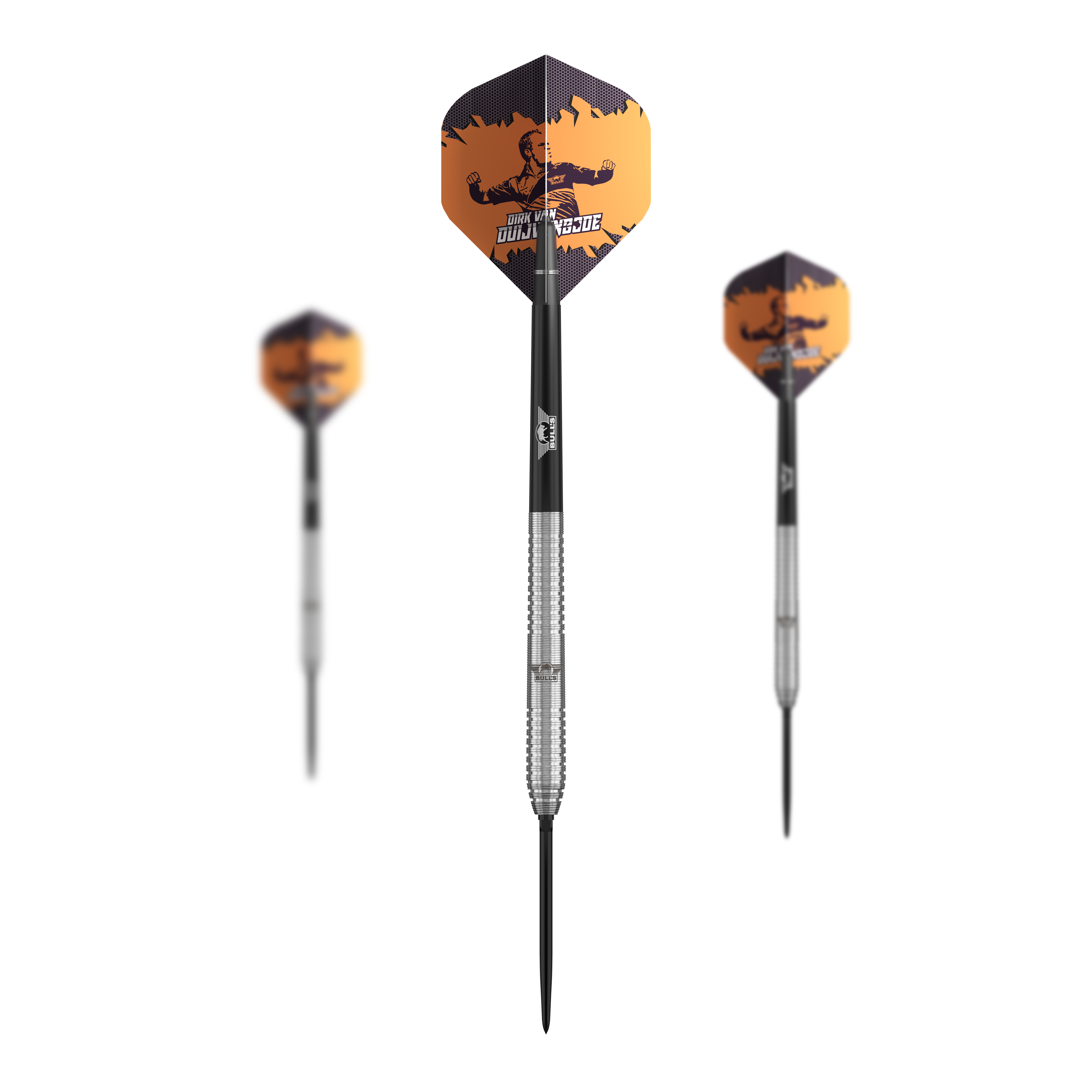 Bulls NL Dirk Van Duijvenbode Originele Convertible Point Steeldarts