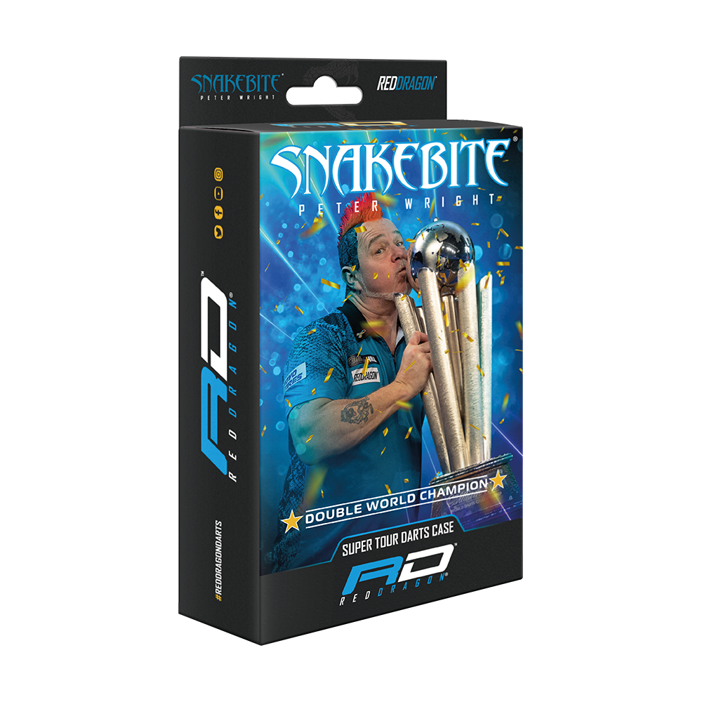Red Dragon Peter Wright Snakebite Super Tour dartkoffer