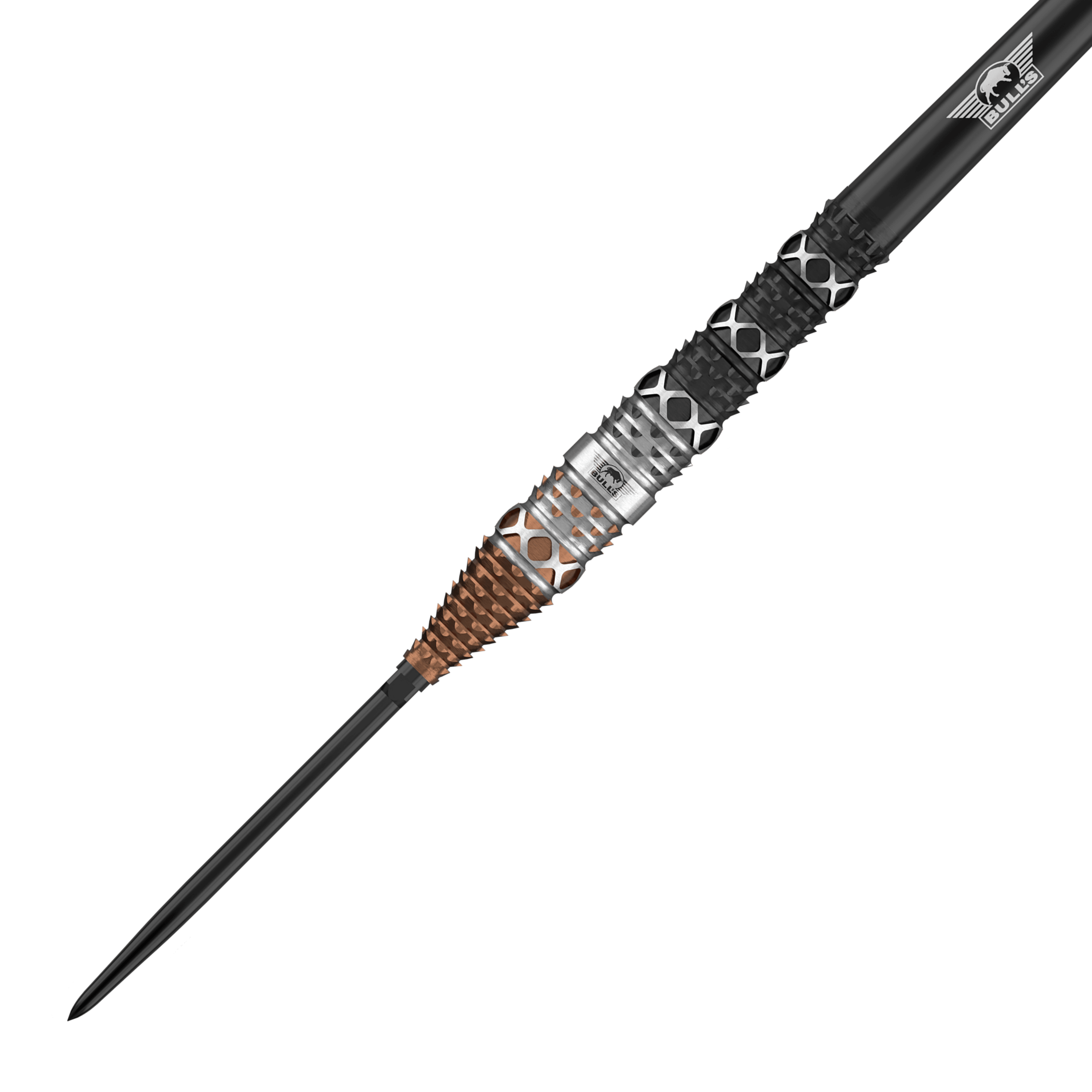Die Bulls NL Max Hopp 95% Convertible Points Steeldarts bieten hochwertige Verarbeitung und eine variable Spitzenlösung. Sie sind ideal für ambitionierte Dartspieler geeignet.