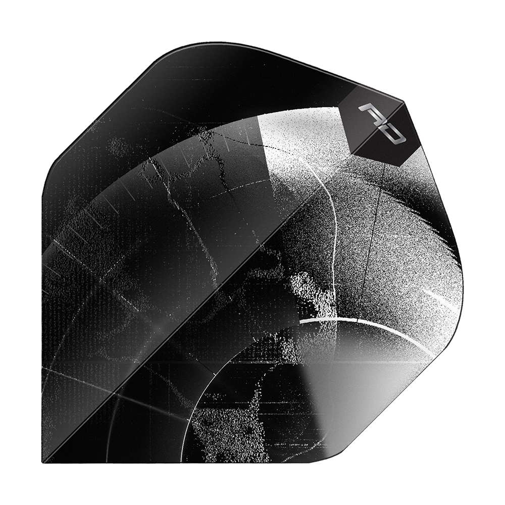 Abgebildet sind die Red Dragon Hardcore Premium Recon Premium No2 Standard Flights. Diese Flights bieten zusätzliche Stabilität für Dartpfeile.