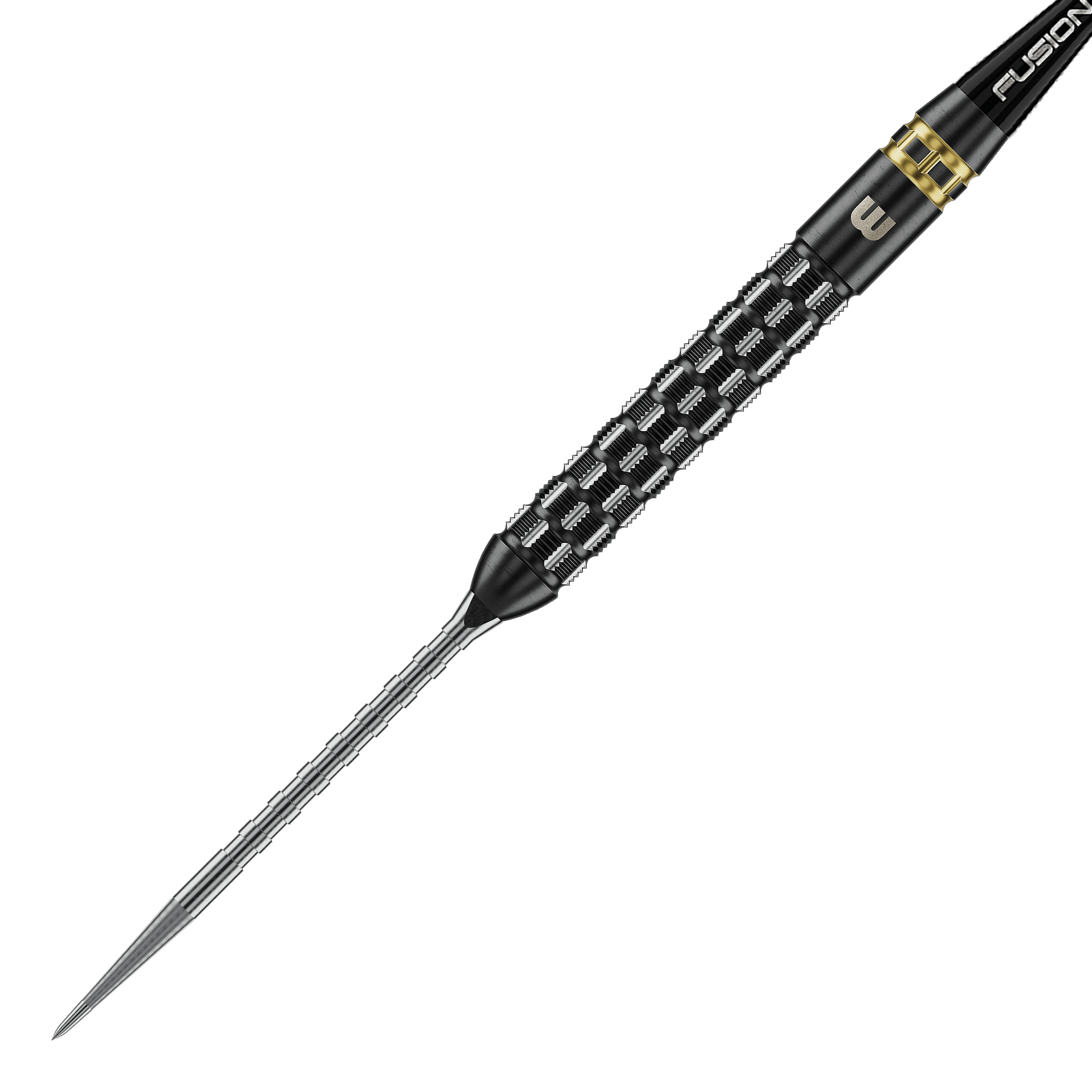 Winmau Gian Van Veen TS-PRO Schakelpunt Steeldarts Gezeigt werden Winmau Gian Van Veen TS-PRO Switch Point Steeldarts. Die Darts befinden sich in einer ordentlichen Reihe auf hellem Hintergrund.