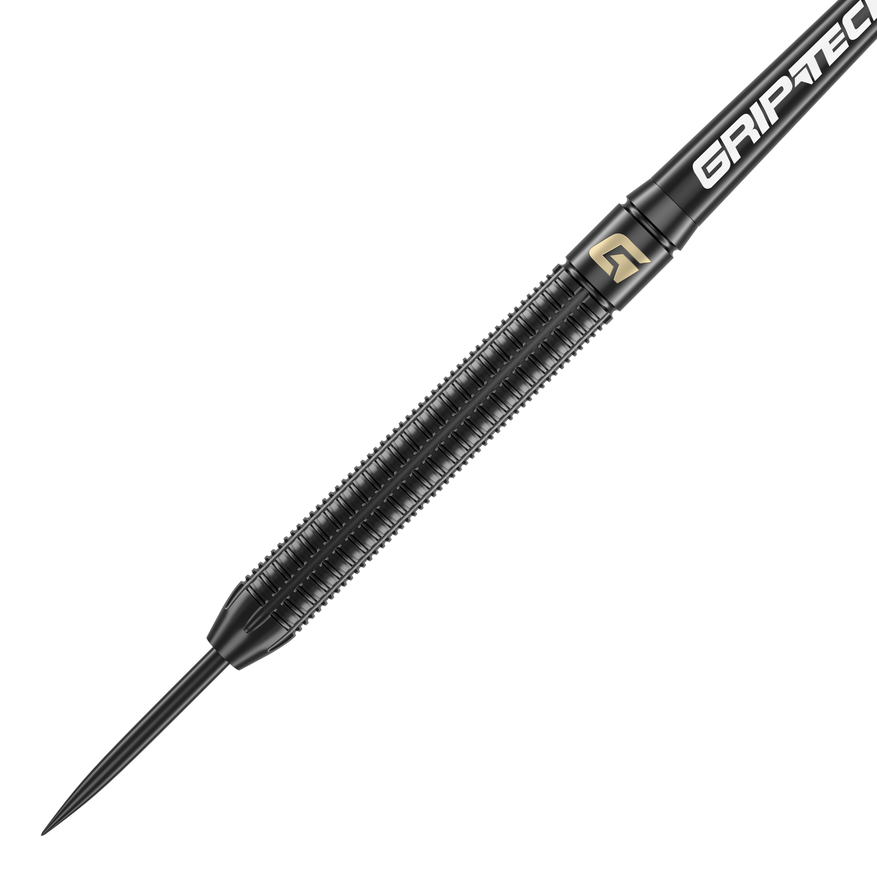 GEIT Atleet Zwart Messing Steeldarts - 13g