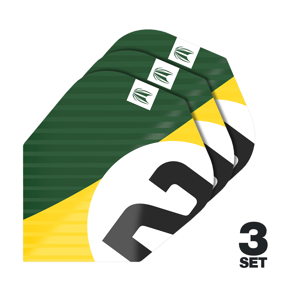 Target Pro Ultra Chicane Groen No6 Flights - 3 sets Das Produkt Target Pro Ultra Chicane Green No6 Flights - 3 Sets liegt als Stapel vor. Der Artikel besitzt eine besondere Form.