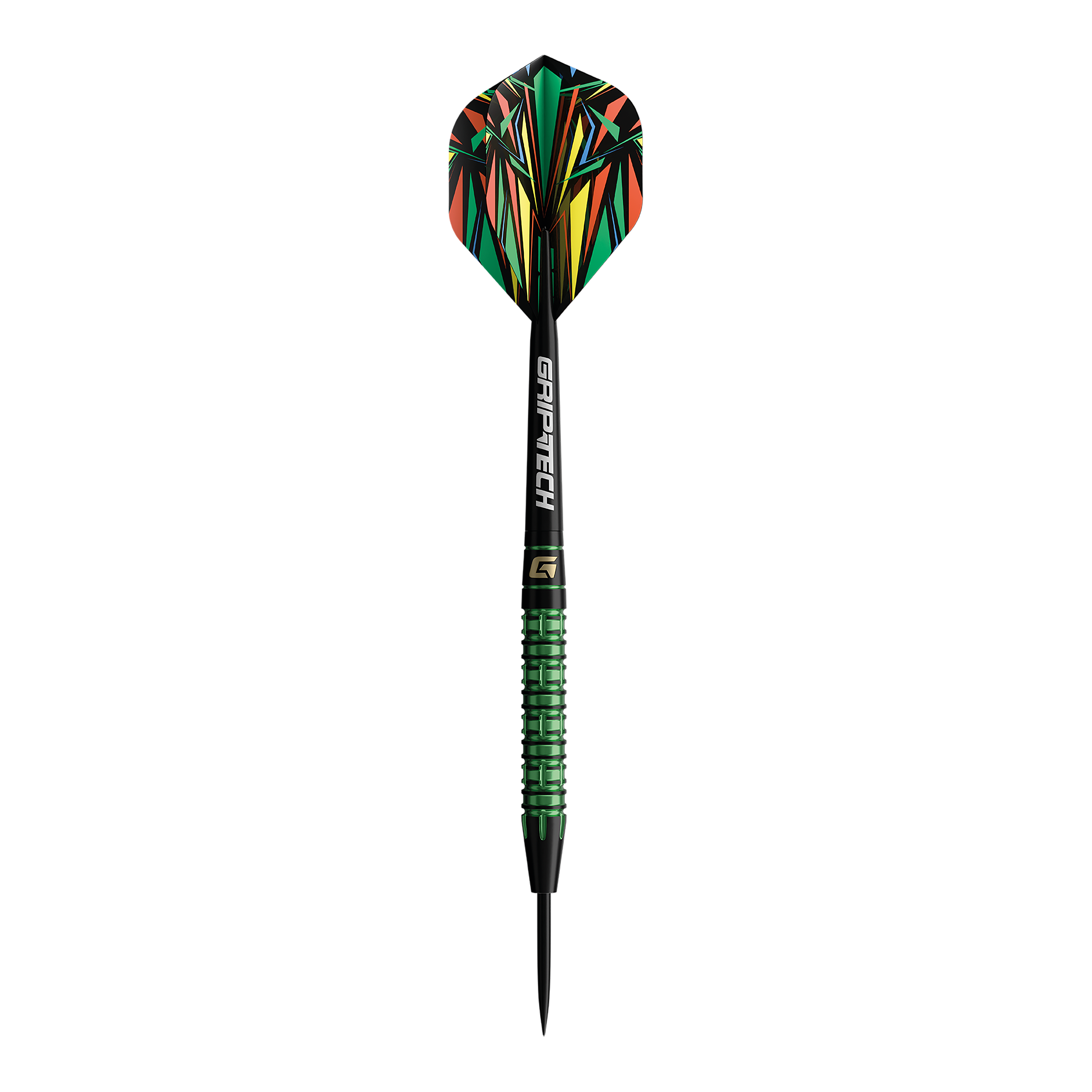 GOAT Athlete groene wolfraamstalen dartpijlen Abgebildet sind die GOAT Athlete Green Tungsten Steeldarts. Die Darts bestehen aus grünem Wolfram und sind für professionelle Spieler geeignet.