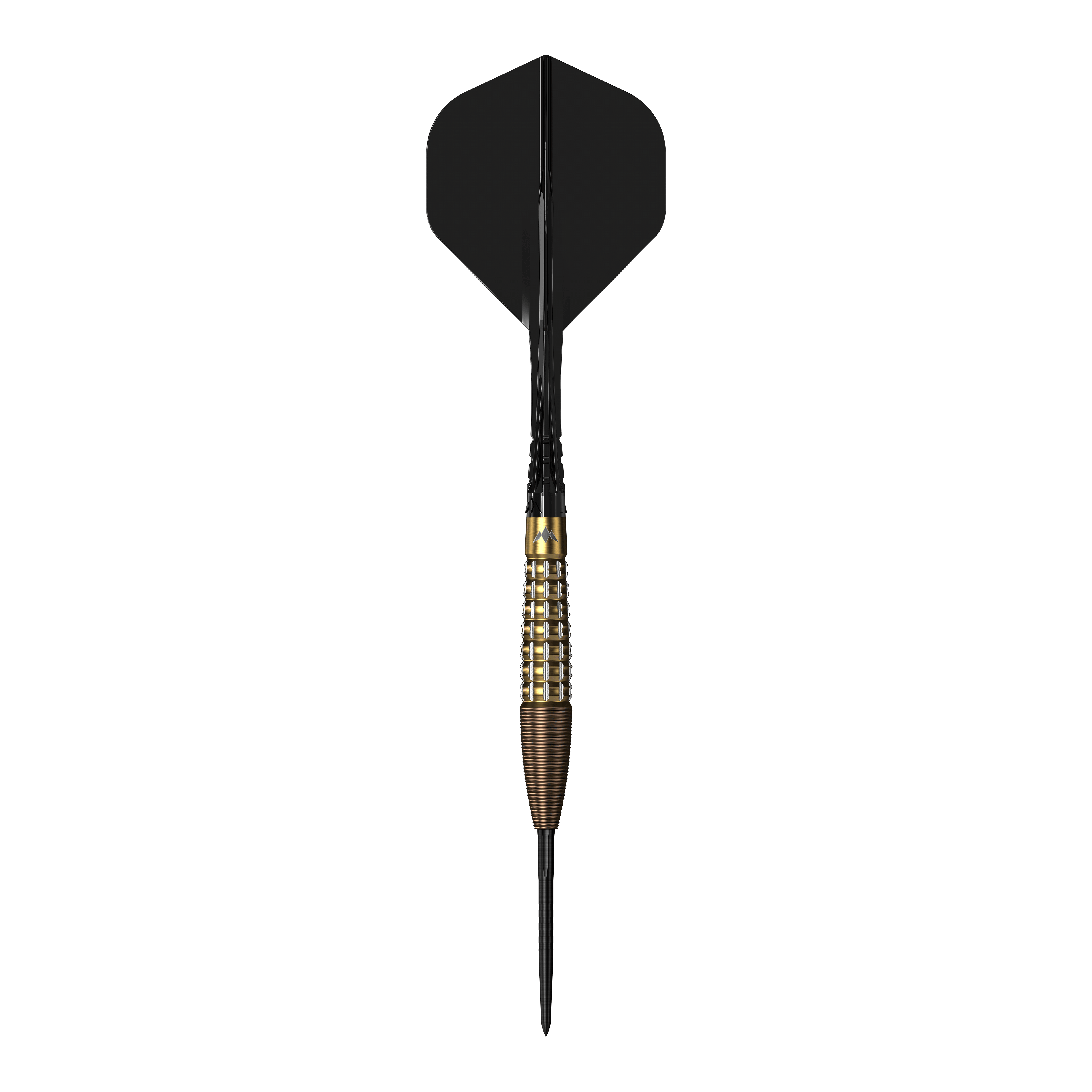 Das Foto stellt die Mission Rhodon Steeldarts - 23g dar. Die Darts sind für ambitionierte Spieler konzipiert.