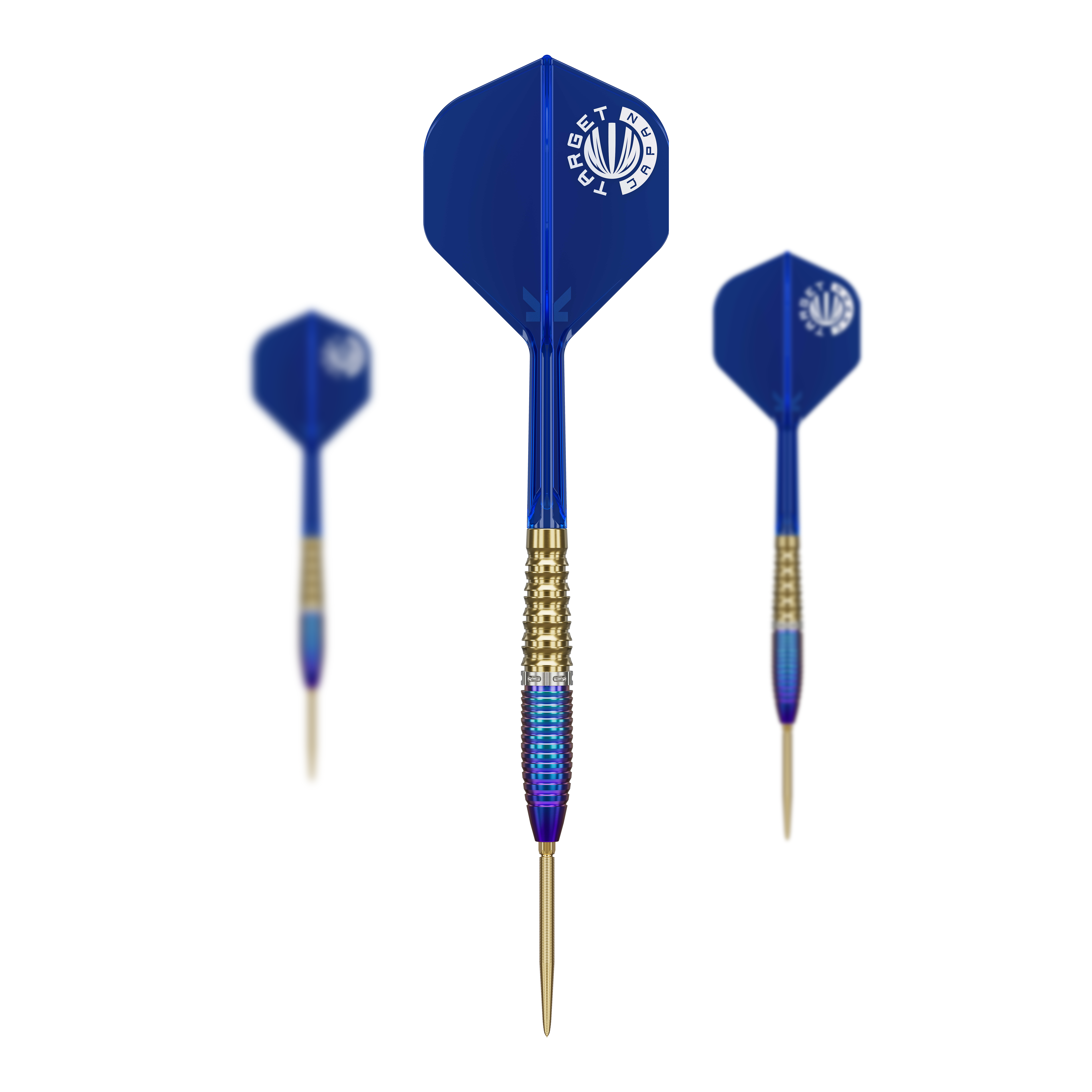 Target Japan Prime Series Zenith GEN2 Swiss Point Steel Darts - 23g Target Japan Prime Series Zenith GEN2 Swiss Point Steeldarts mit 23g sind auf diesem Bild zu sehen. Sie werden als hochwertiges Dart-Set präsentiert.
