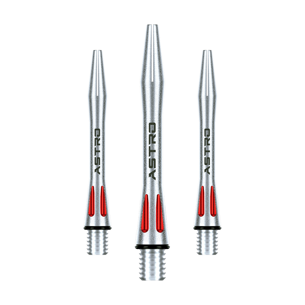 Winmau Astro Aluminium Schachten - Rood