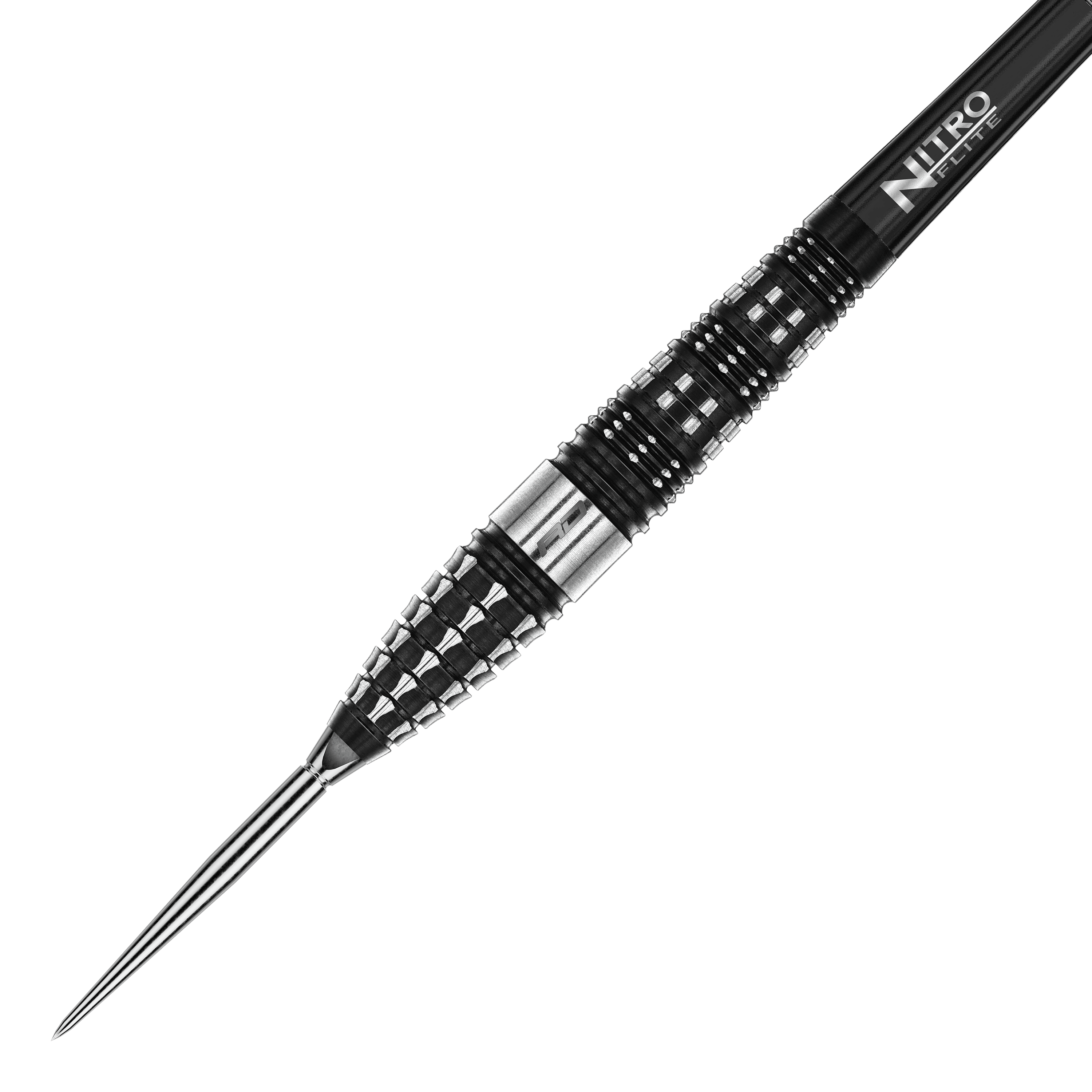Red Dragon Verkenning Torpedo Stalen Pijltjes Dieses Bild zeigt die Red Dragon Recon Torpedo Steeldarts - 23g. Die Darts liegen nebeneinander auf einer weißen Fläche.