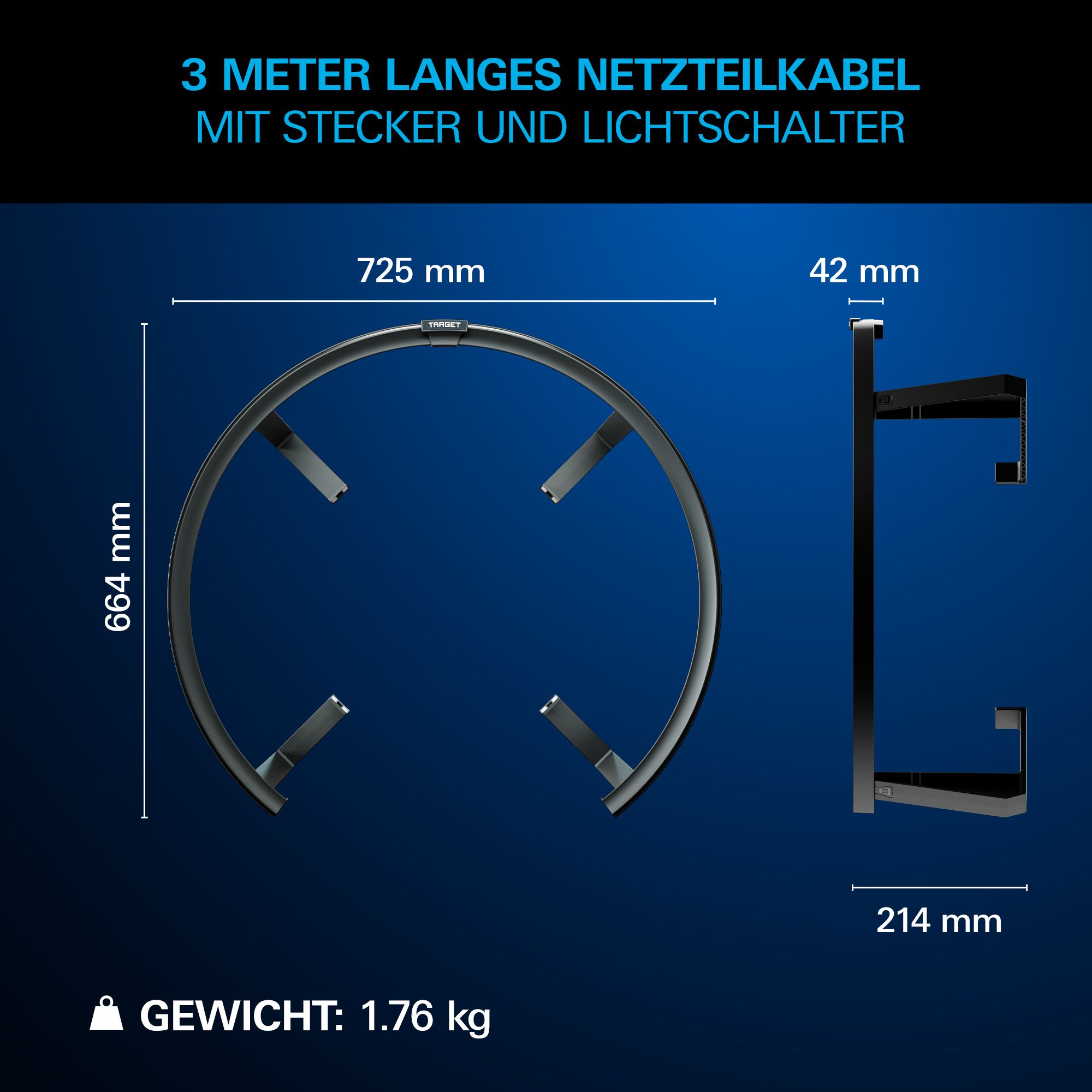 Target Corona Vision 2 verlichtingssysteem Target Corona Vision 2 verlichtingssysteem