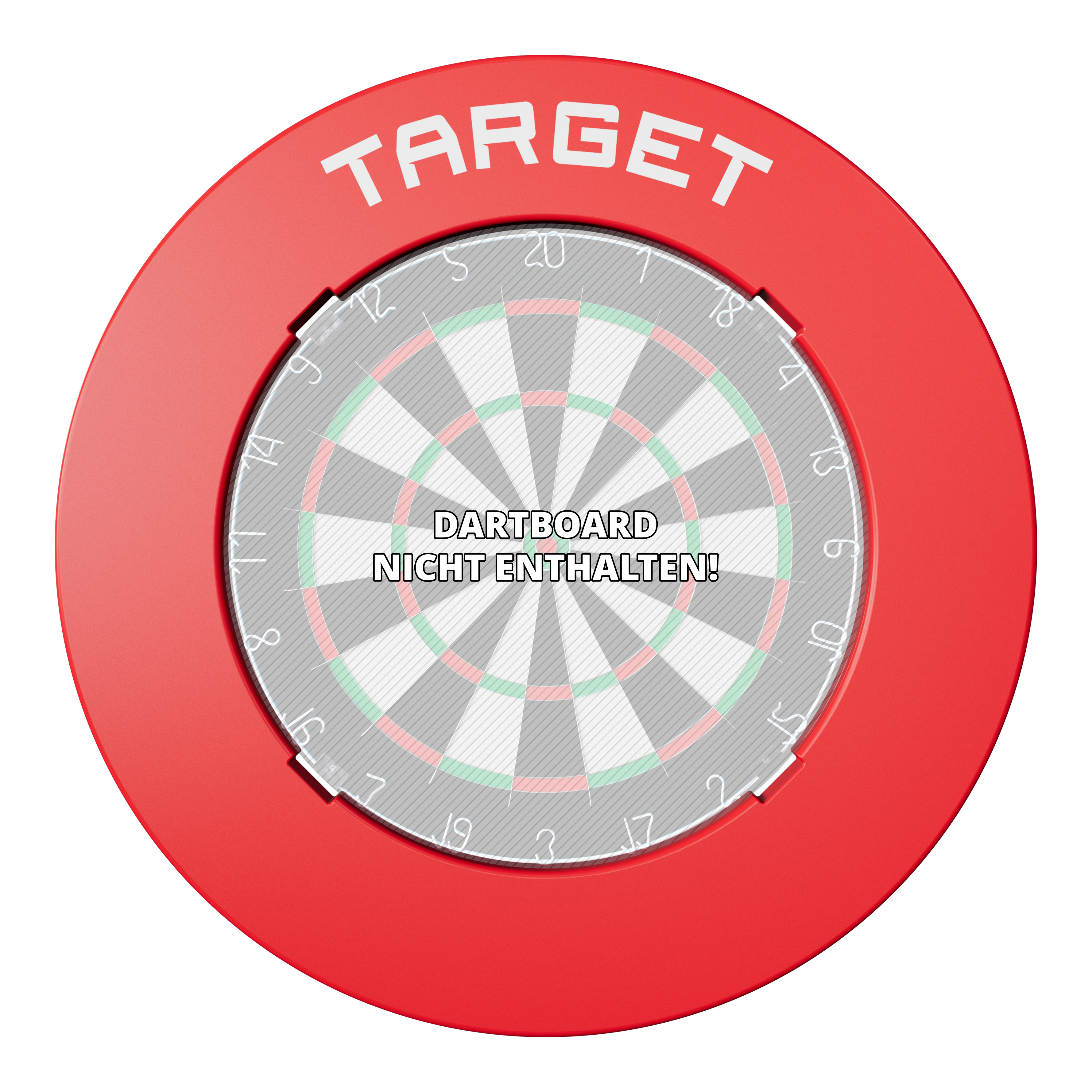 Target Dartboard Omranding met Inkepingen
