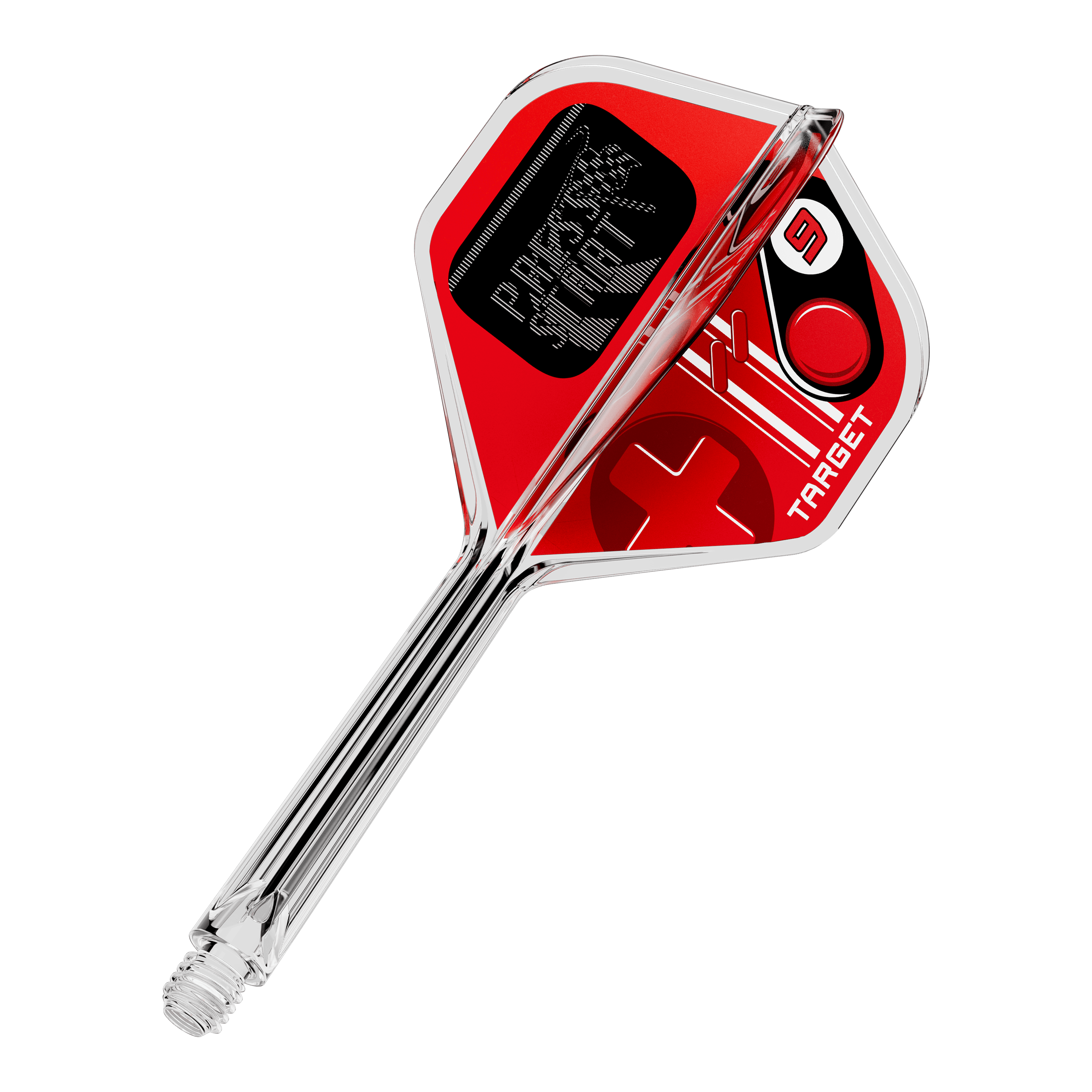 Target K-Flex Press Start No2 Standaard Flights Produktbild von 410587_Target_K-Flex_PressStart_No2_Standard_Flights_33mm_1. Das Motiv zeigt einen Artikel für Dartsport.