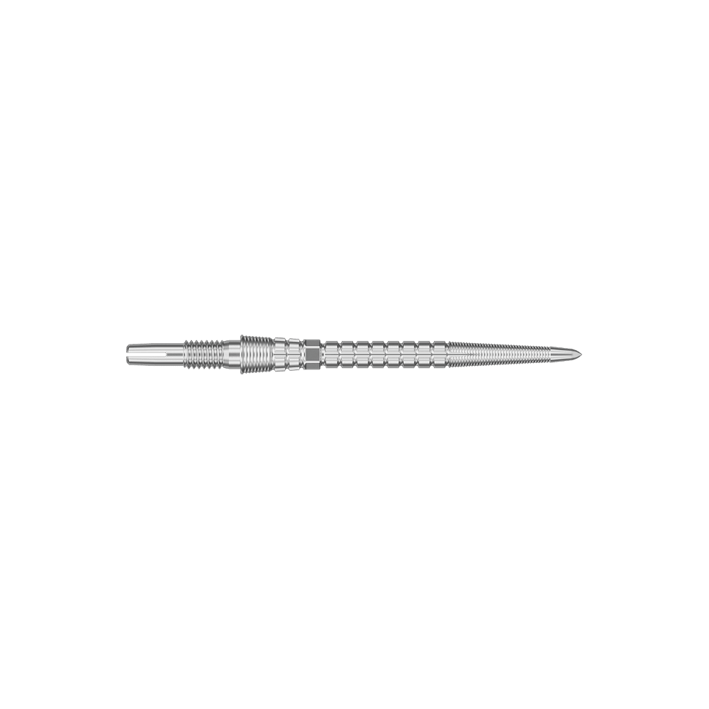 Target Chrono Swiss Storm Point dartpunten - zilver Target Chrono Swiss Storm Point dartpunten - zilver