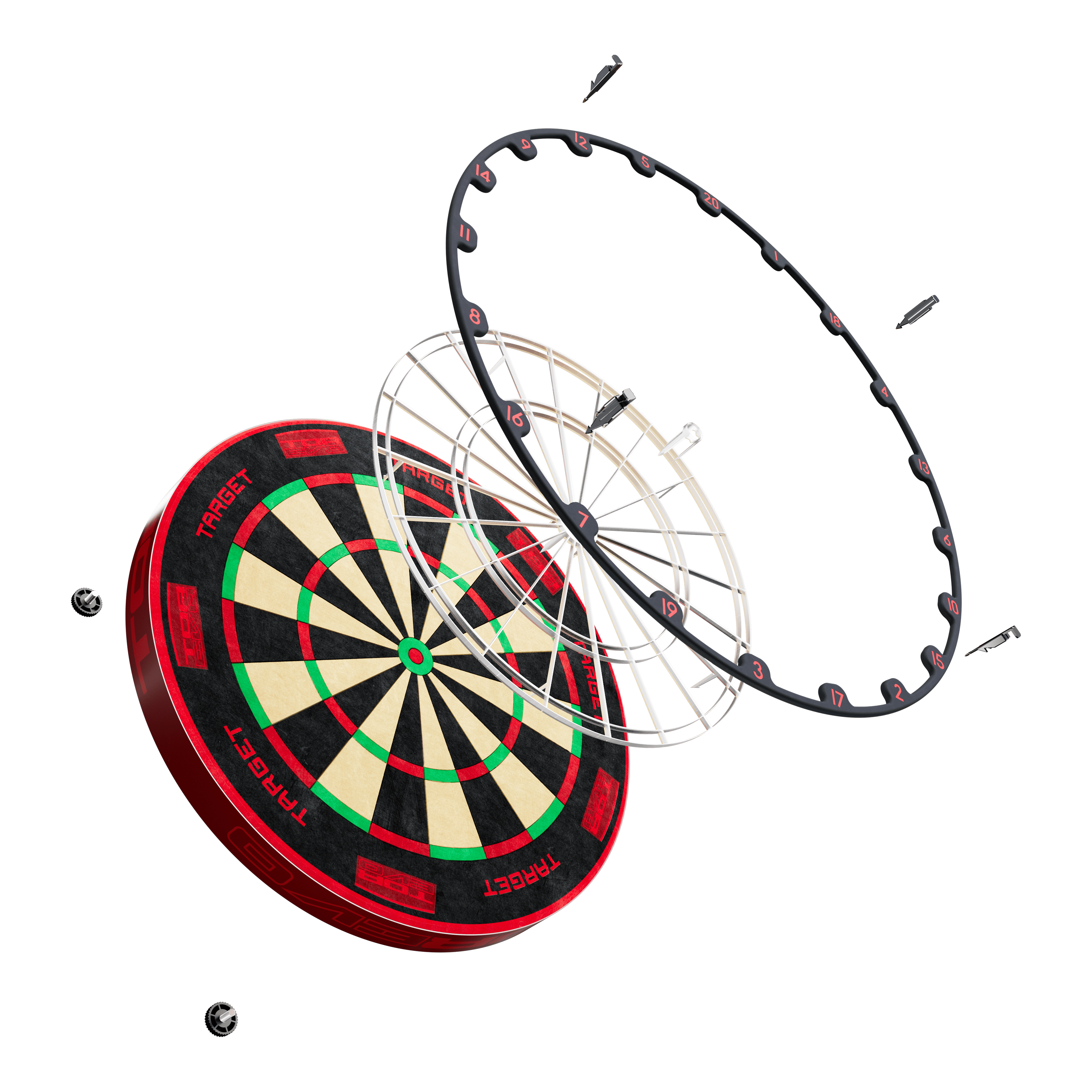 Target TOR EVO stalen dartbord