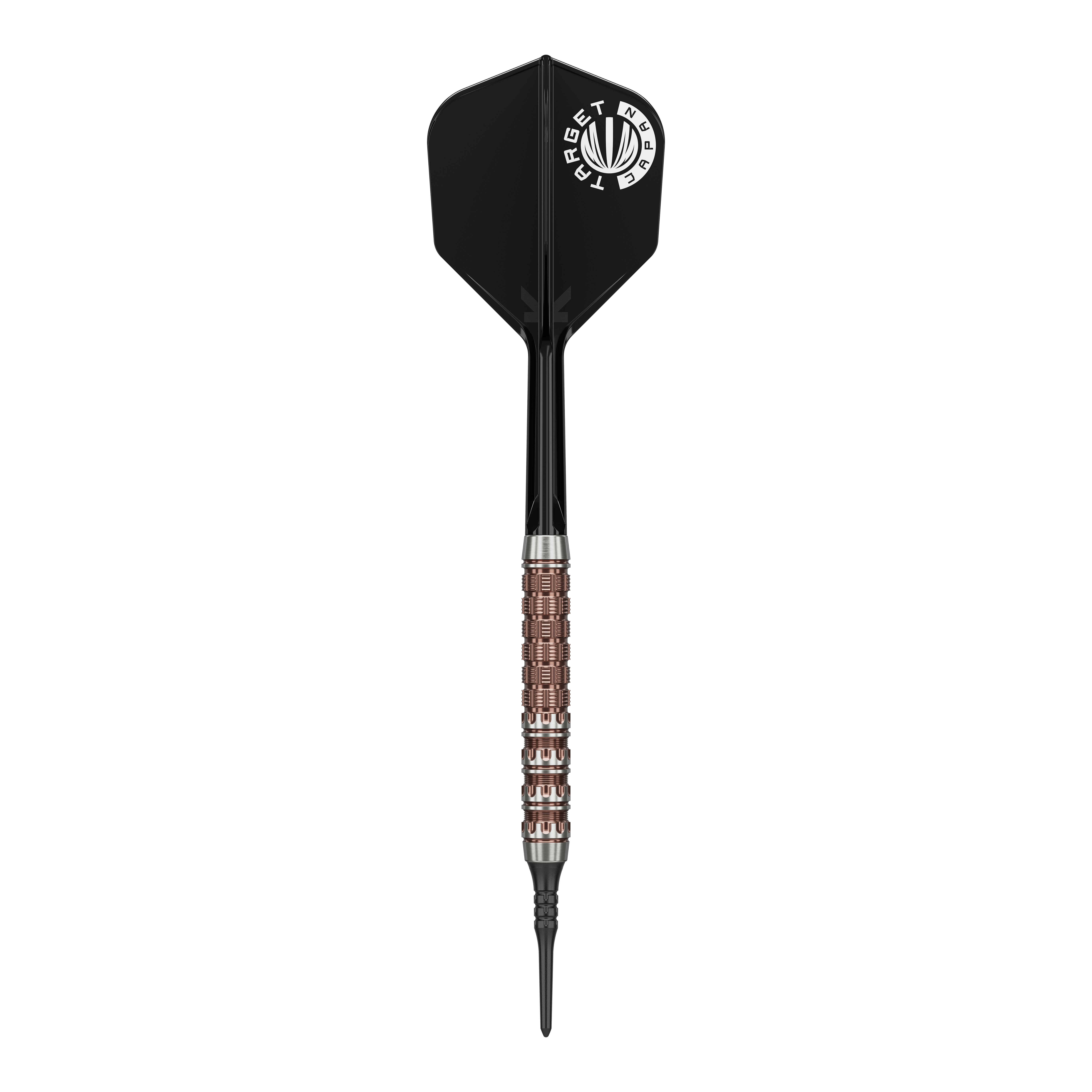 Das Bild zeigt Target Japan Prime Series George Nishitani Raptor GEN6 Softdarts mit einem Gewicht von 21,5 Gramm. Sie zeichnen sich durch hohe Präzision aus.