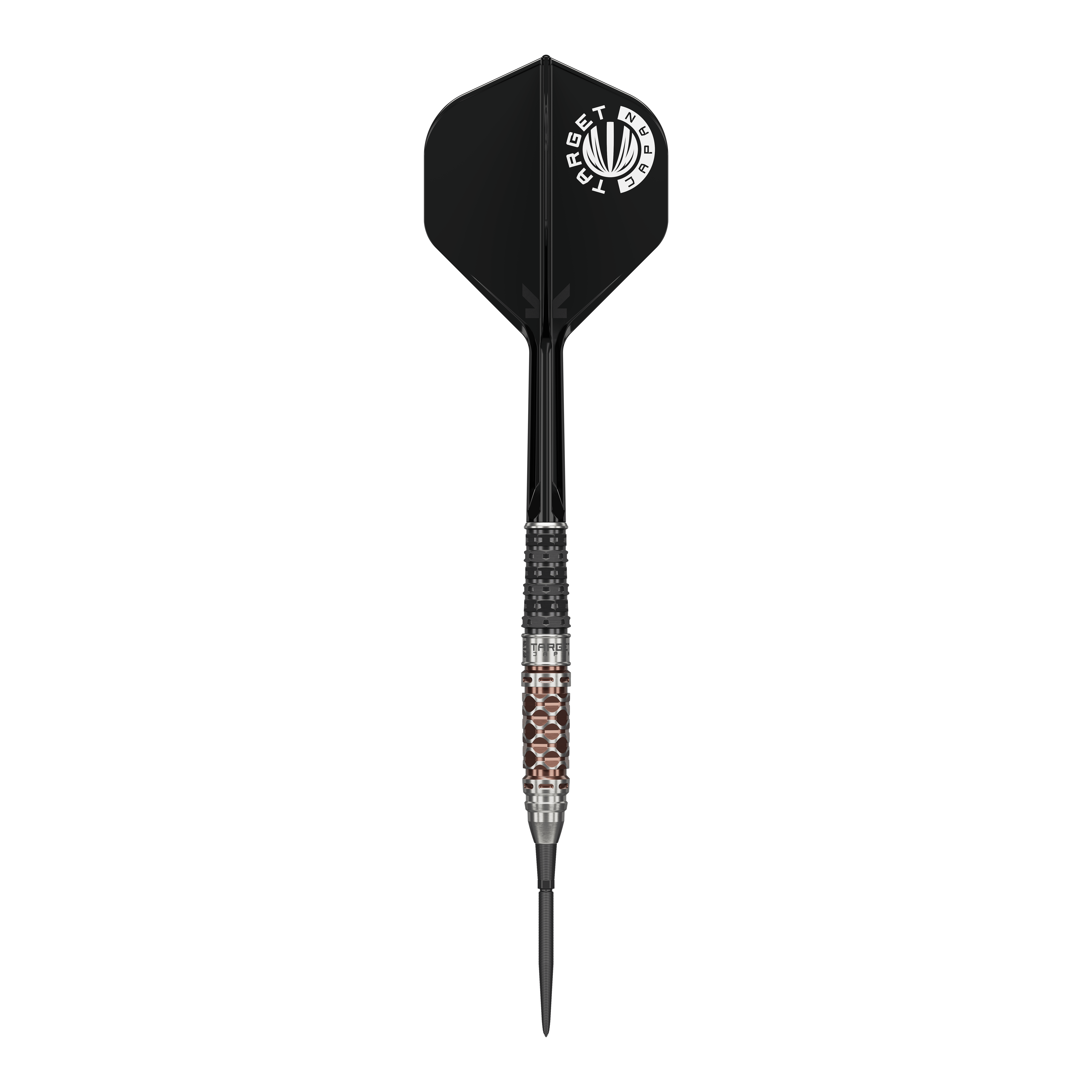 Target Japan Charis GEN6 Swiss Point stalen dartpijlen - 23 g Target Japan Charis GEN6 Swiss Point Steeldarts - 23g sind Steeldarts der Marke Target. Das Bild zeigt die hochwertige Verarbeitung und das Design der Darts.
