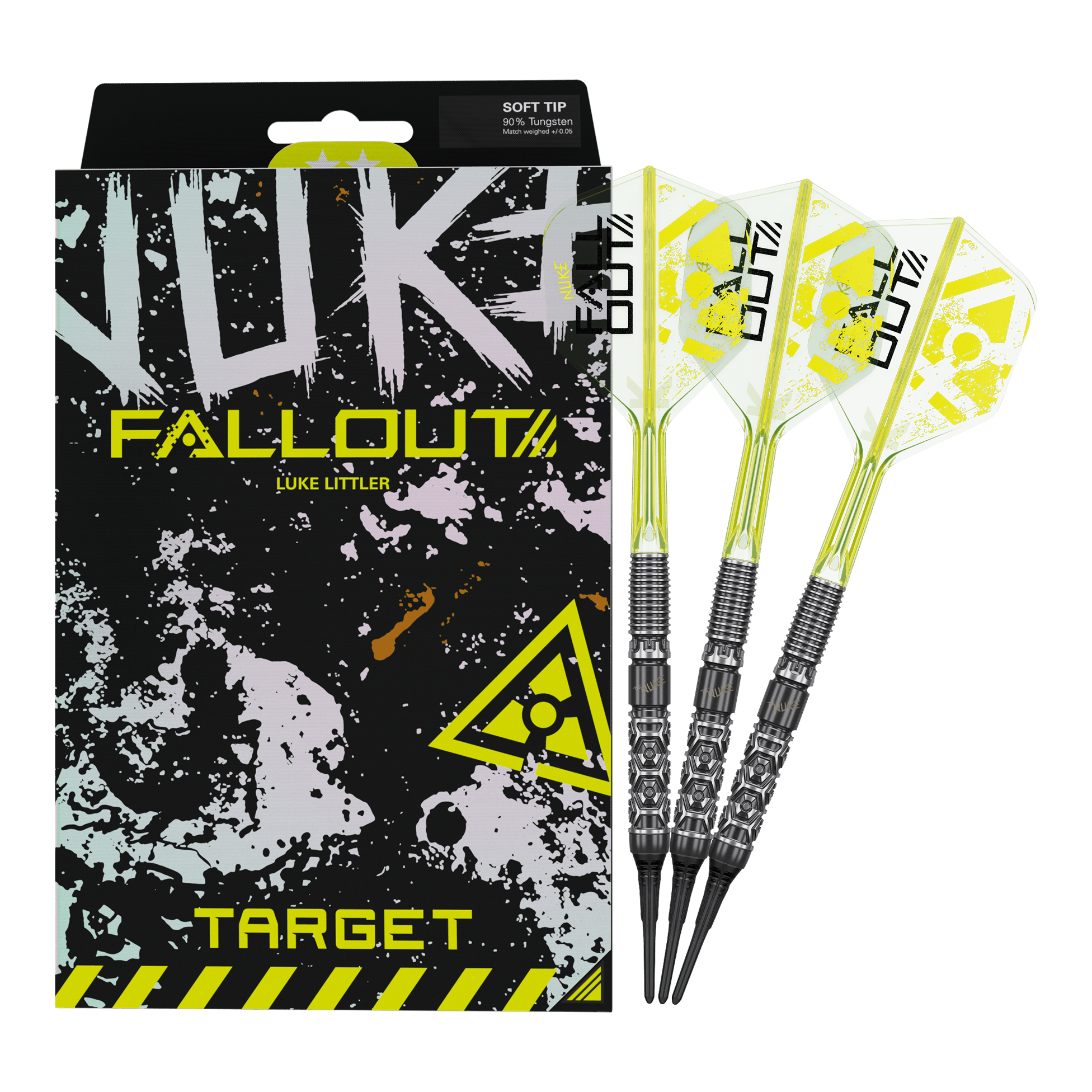 Target Luke Littler Nuke Fallout Soft Darts - 19 g
