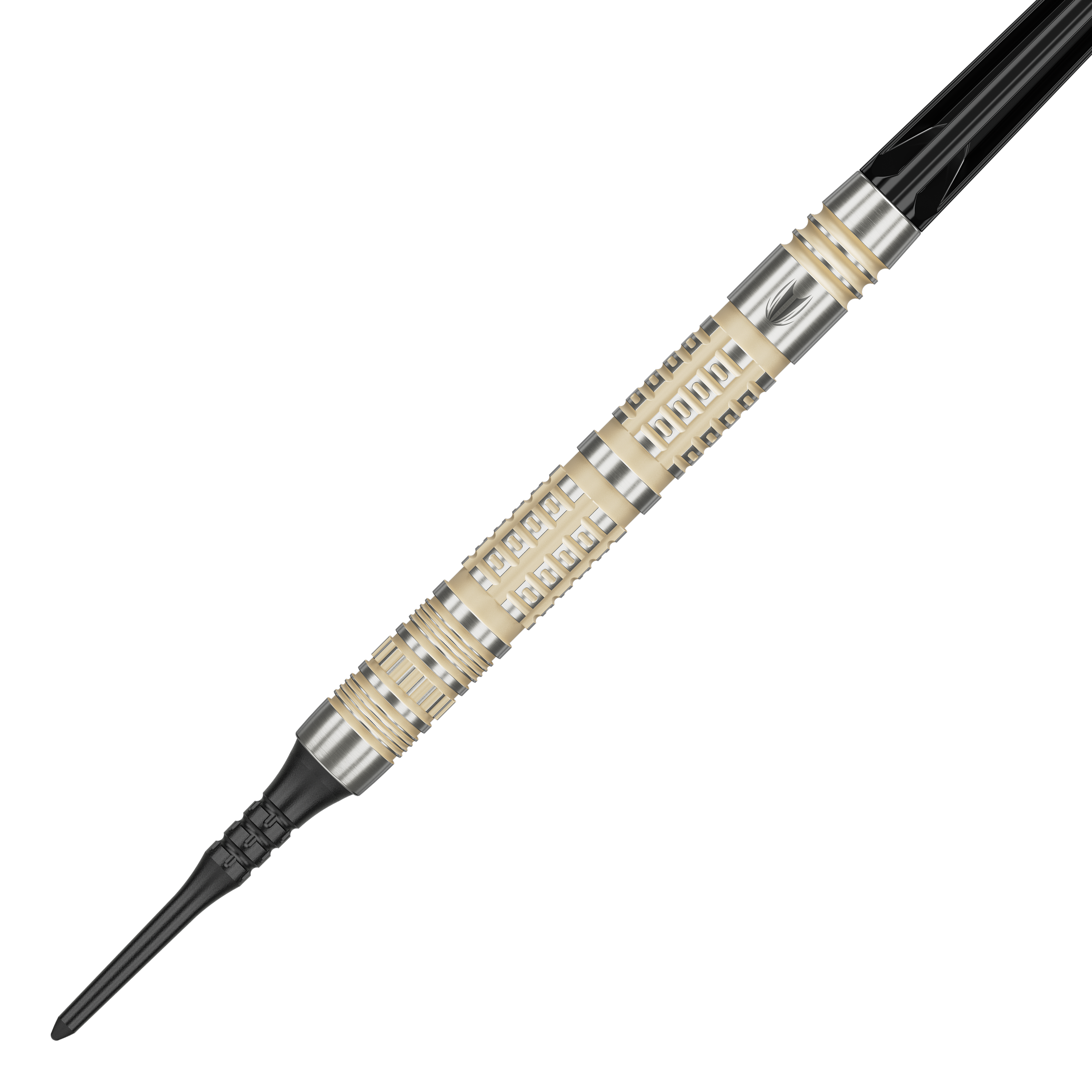 Target Dimitri Van Den Bergh 95K soft darts - 19g Zu sehen sind die Target Dimitri Van Den Bergh 95K Softdarts mit 19 Gramm Gewicht. Sie eignen sich ideal für ambitionierte Dartspieler.