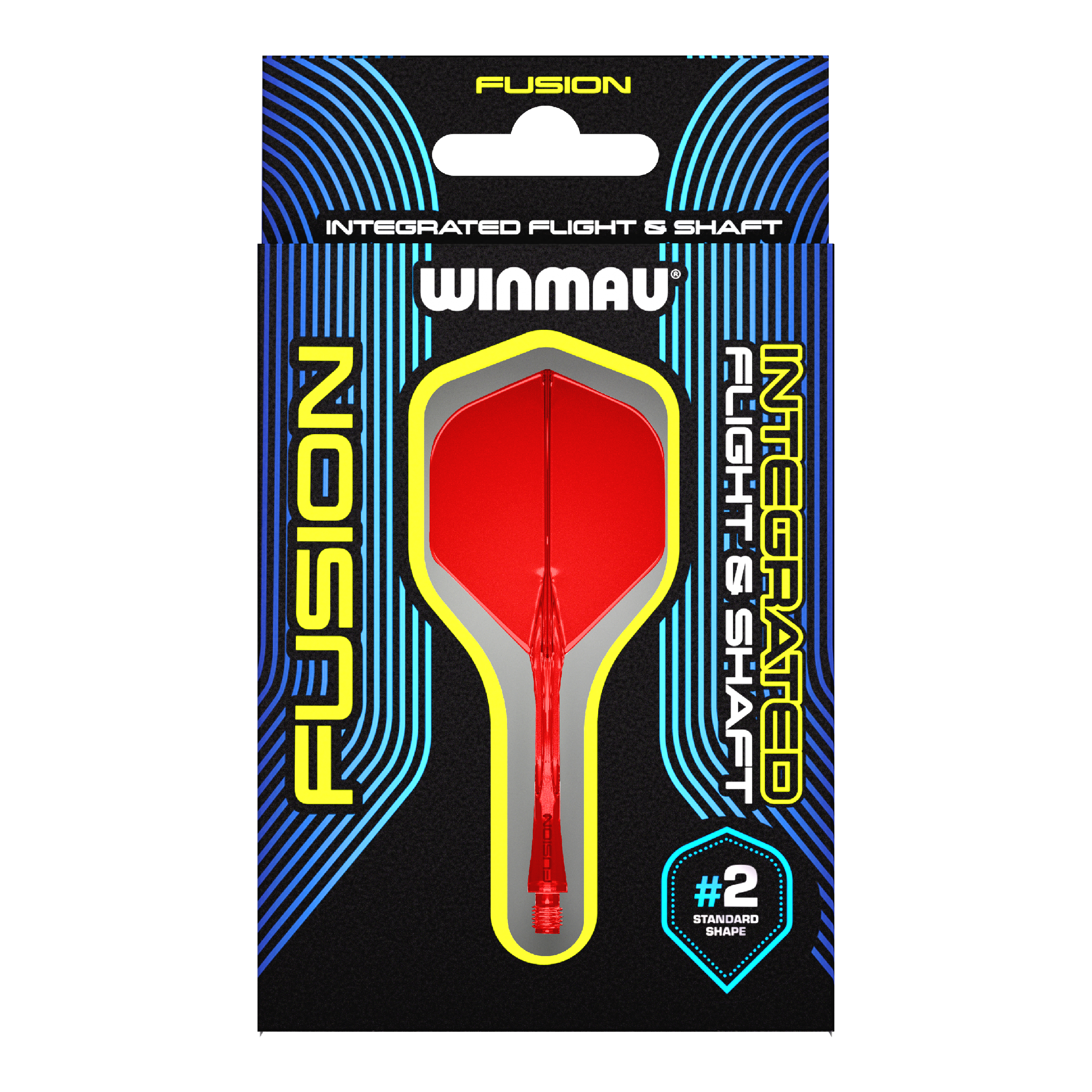 Winmau Fusion Flight-Shaft-System Standard Rot