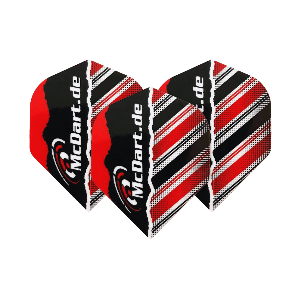 McDart Design V7 Standaard Vluchten Dies ist ein Bild der McDart Design V7 Standard Flights. Die Flights sind für Dartpfeile konzipiert.