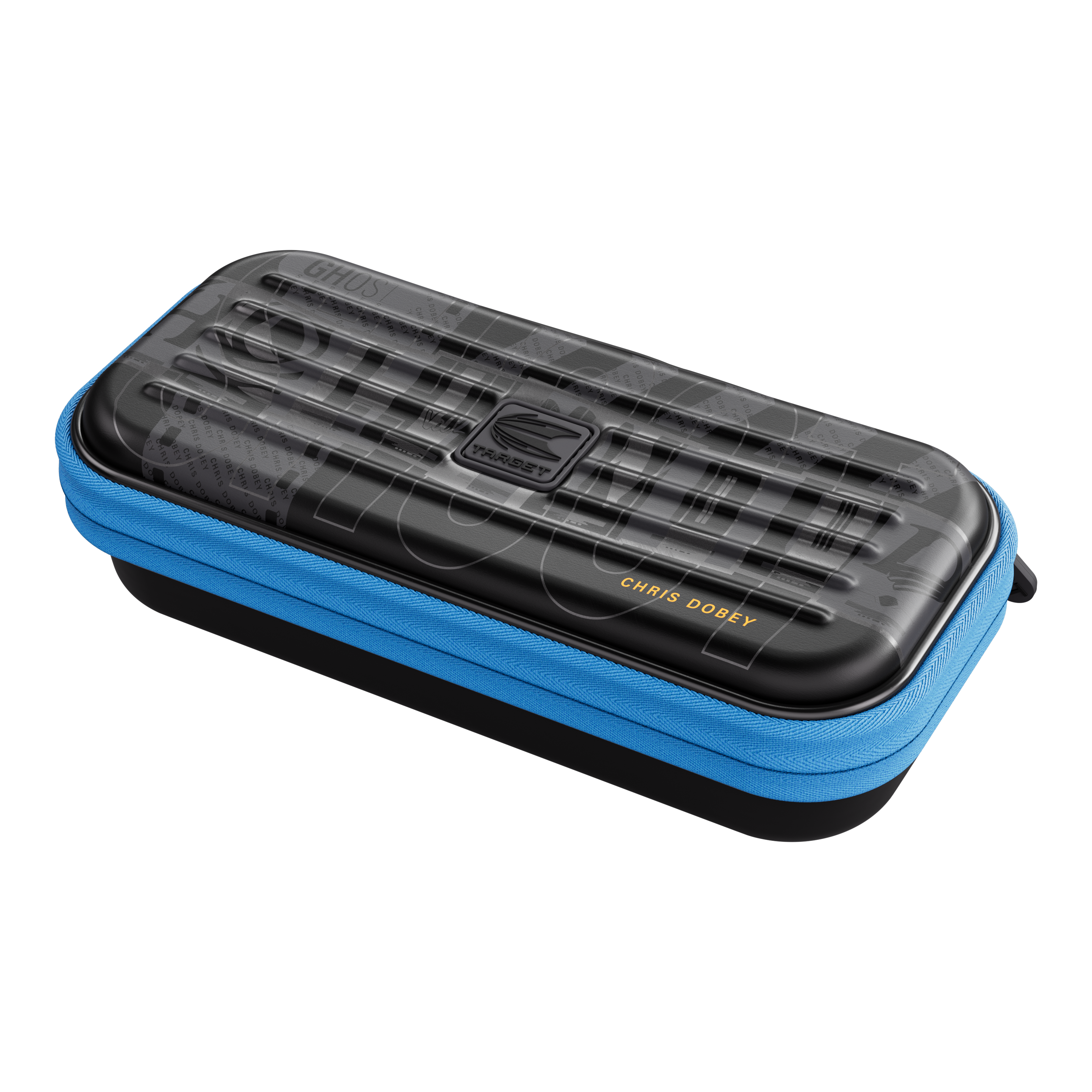 Takoma Ghost Series Chris Dobey dartkoffer Gezeigt wird das Takoma Ghost Series Chris Dobey Dartcase. Das robuste Etui eignet sich ideal zur Aufbewahrung von Darts.