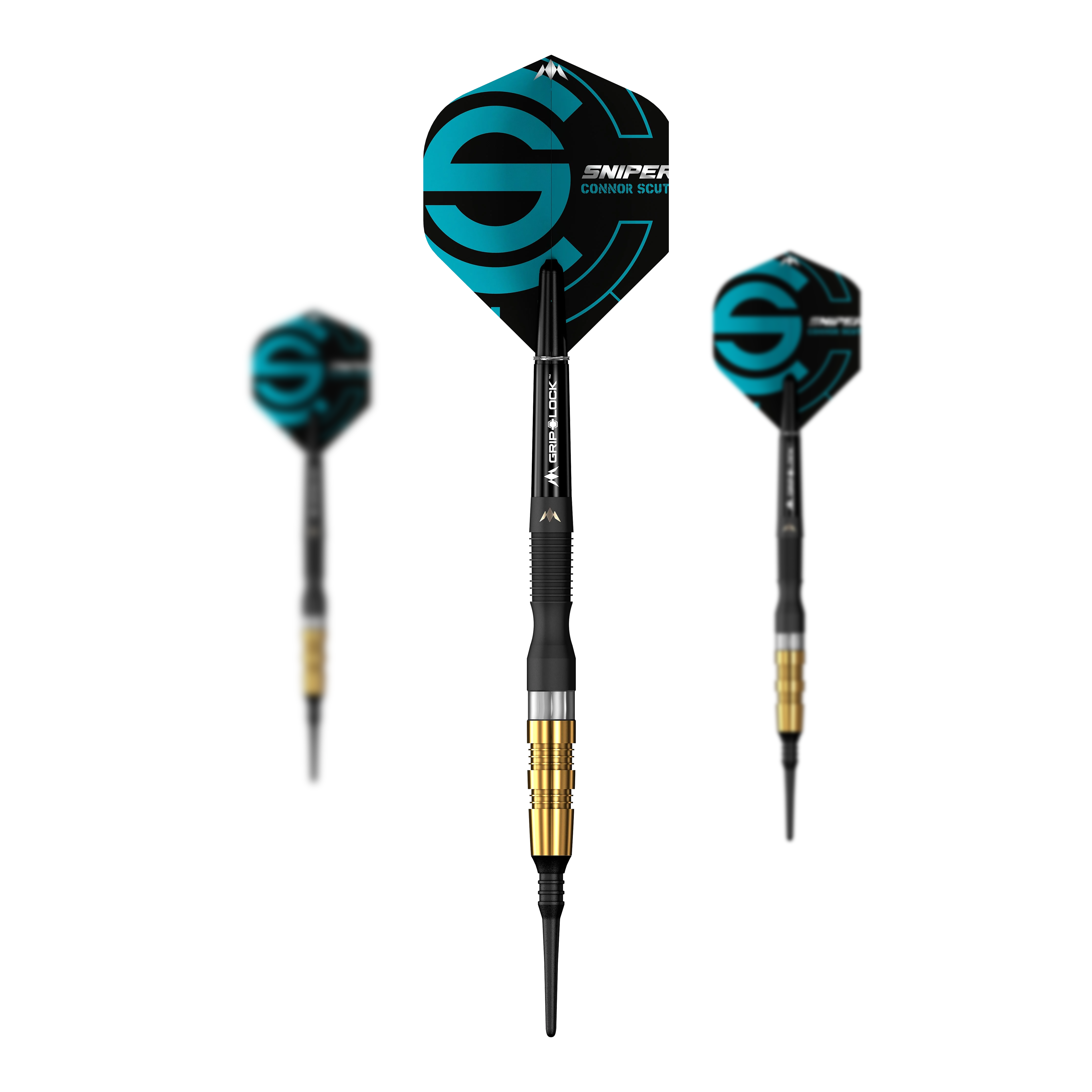 Mission Connor Scutt Sniper Black Gold Softdarts - 20g