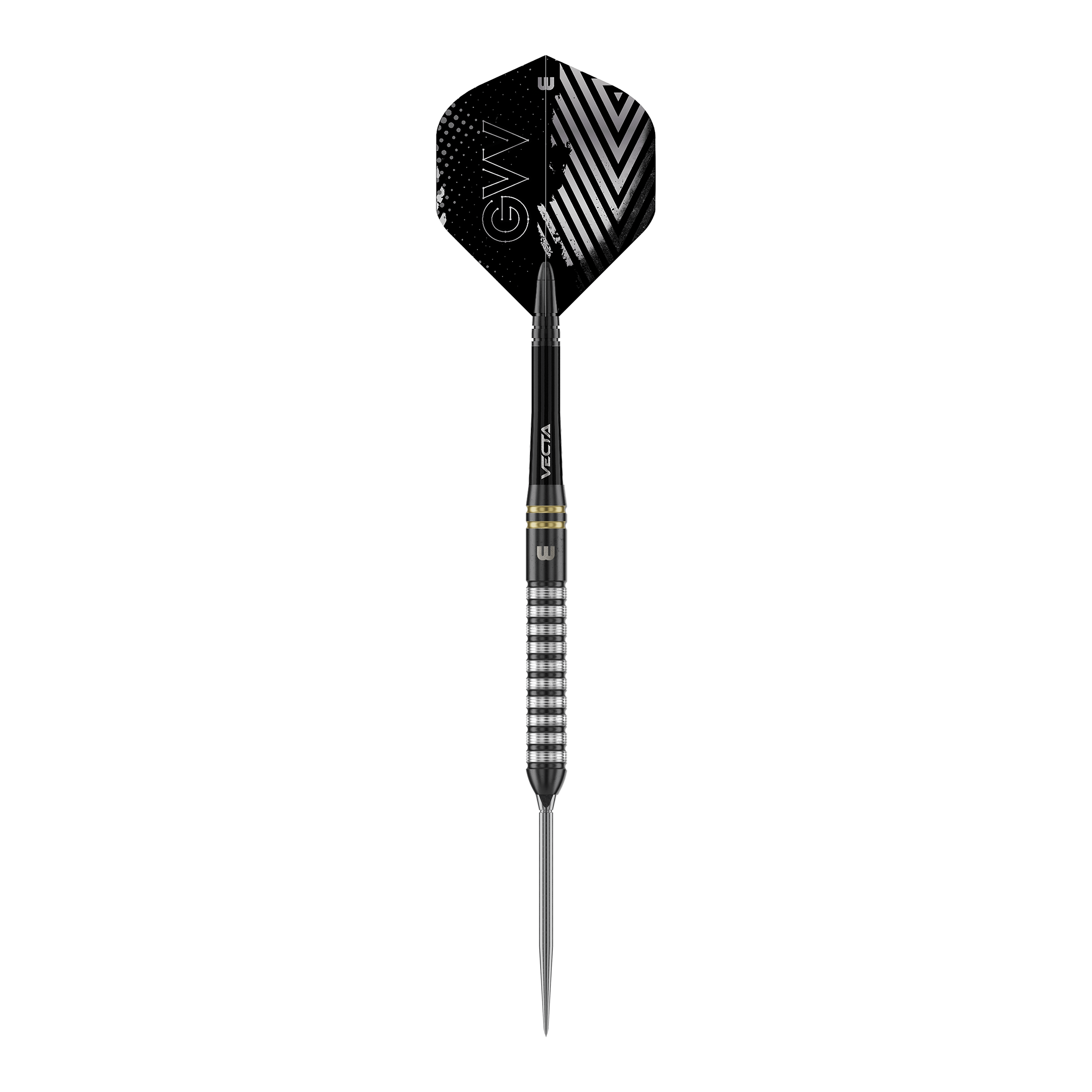 Winmau Gian Van Veen TS Switch Point stalen dartpijlen Zu sehen ist Winmau Gian Van Veen TS Switch Point Steeldarts. Die Aufnahme zeigt einen einzelnen Dartpfeil.