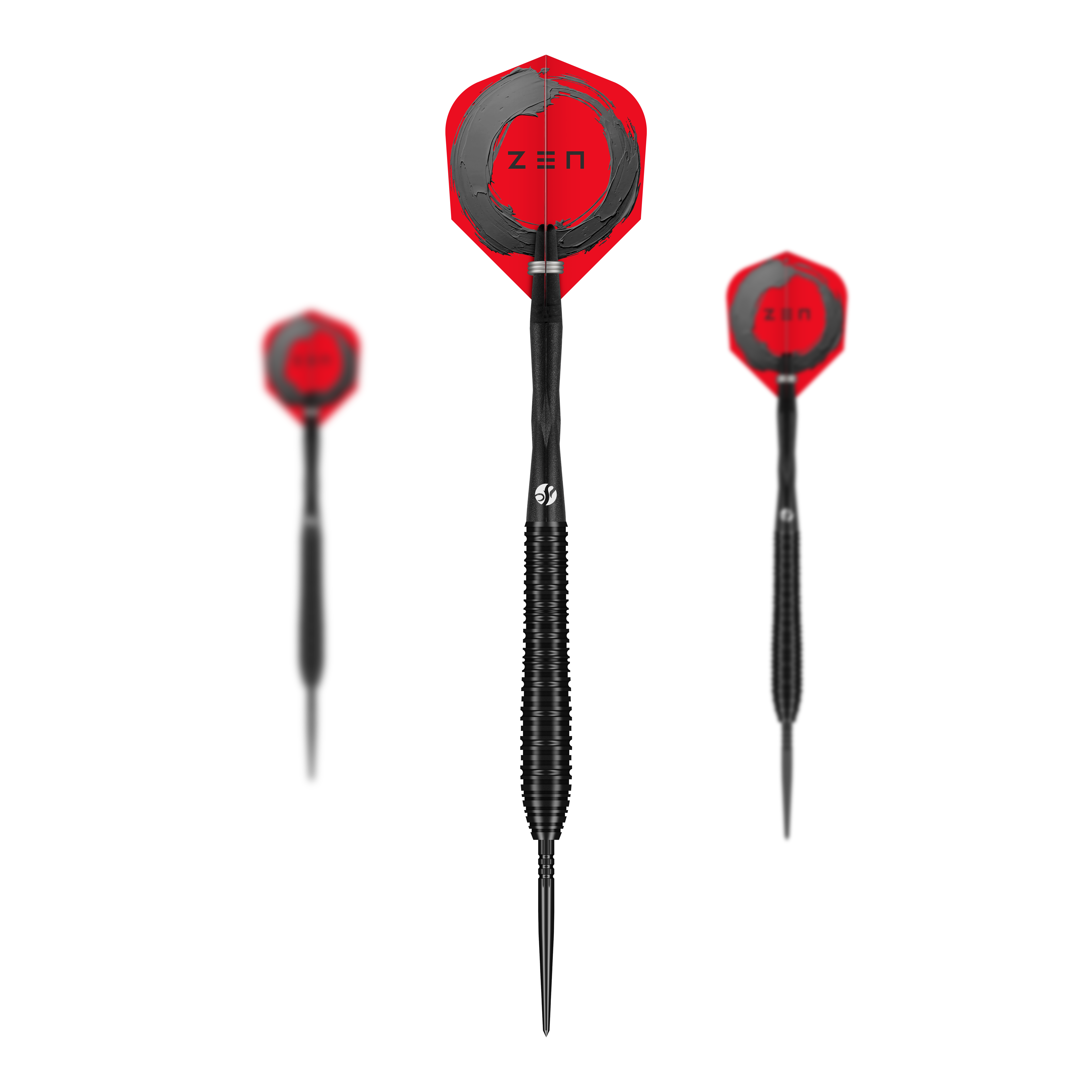 Shot ZEN Torpedo Turbo Point stalen dartpijlen - 23 g Ein Set Shot ZEN Torpedo Turbo Point Steeldarts mit einem Gewicht von 23g ist abgebildet. Die Darts sind schlank und haben ein modernes Design.