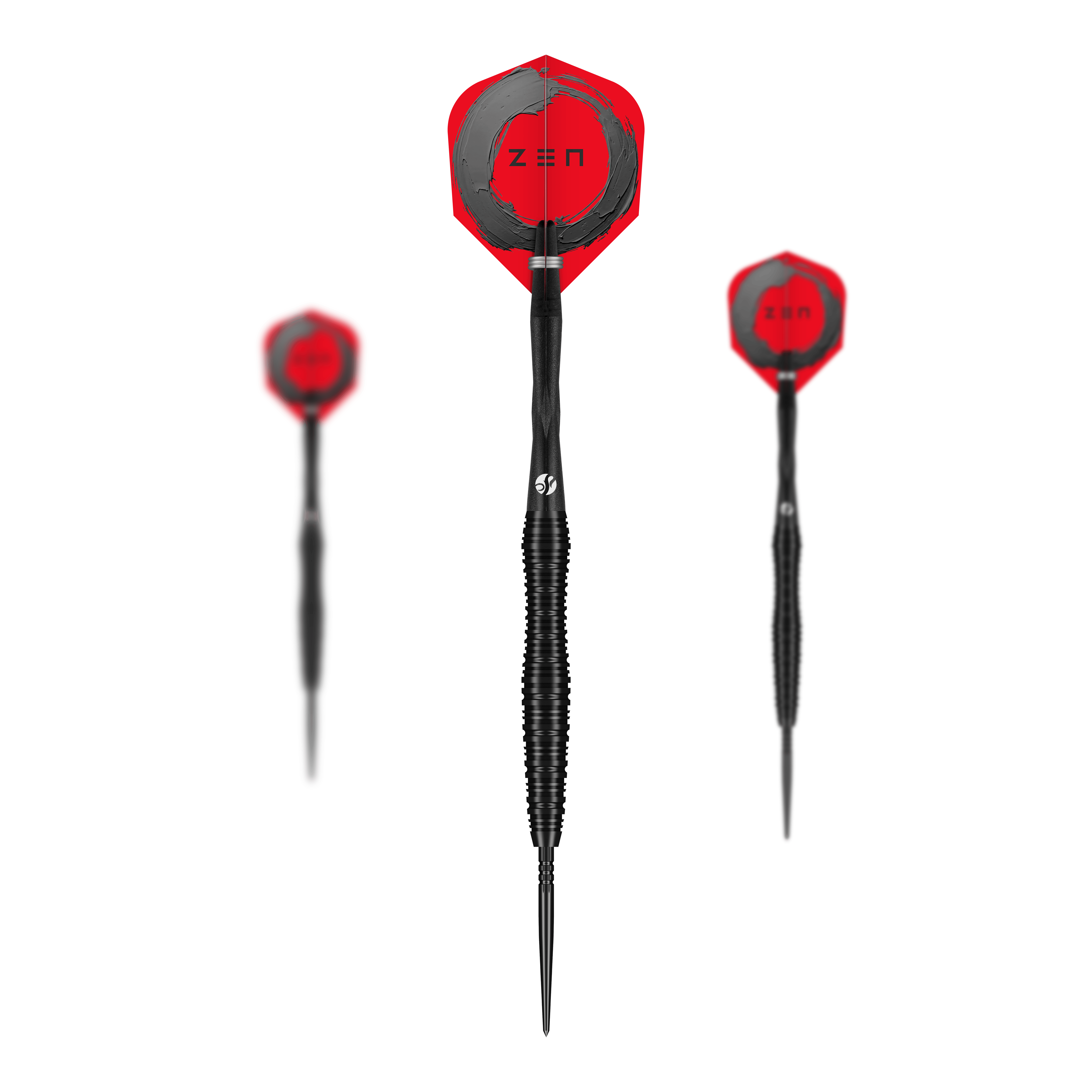 Shot ZEN Scallop Turbo Point stalen dartpijlen - 23 g Abgebildet ist ein Set der Shot ZEN Scallop Turbo Point Steeldarts - 23g. Das Set eignet sich ideal für ambitionierte Dartspieler.