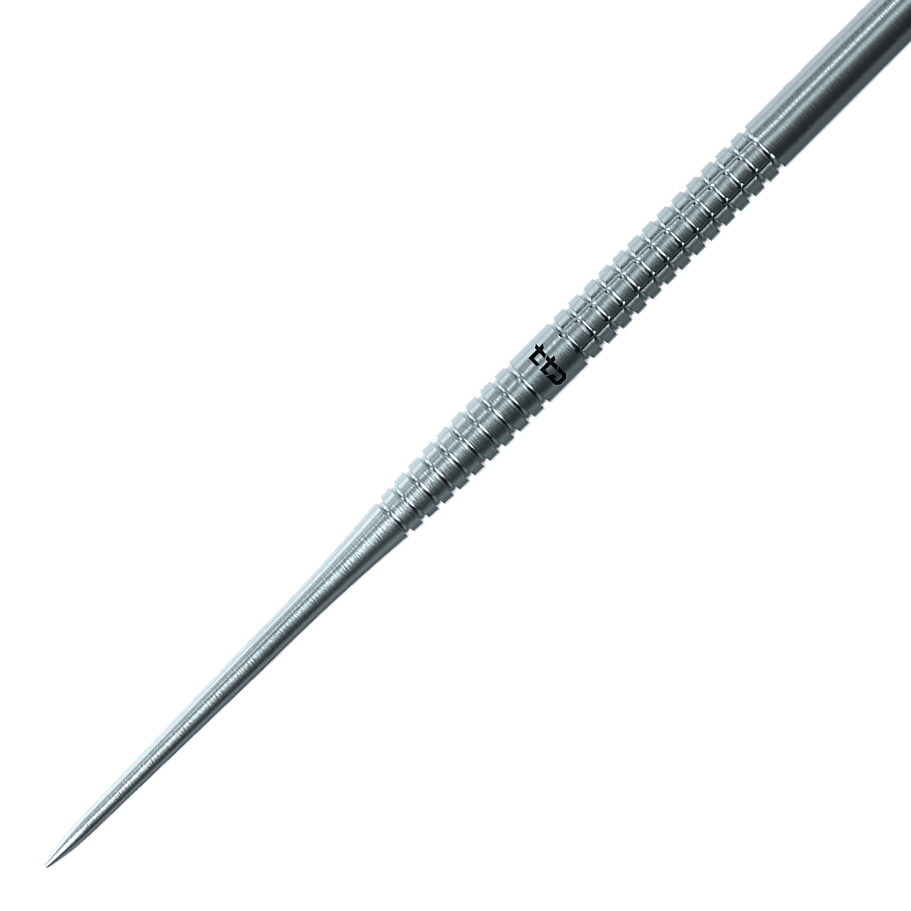 Caliburn TTD Complete Titanium T1 Zilveren Steeldarts - 5g Hier ist das Produkt Caliburn TTD Complete Titanium T1 Silver Steeldarts - 5g abgebildet. Die Steeldarts sind aus silberfarbenem Titan gefertigt.