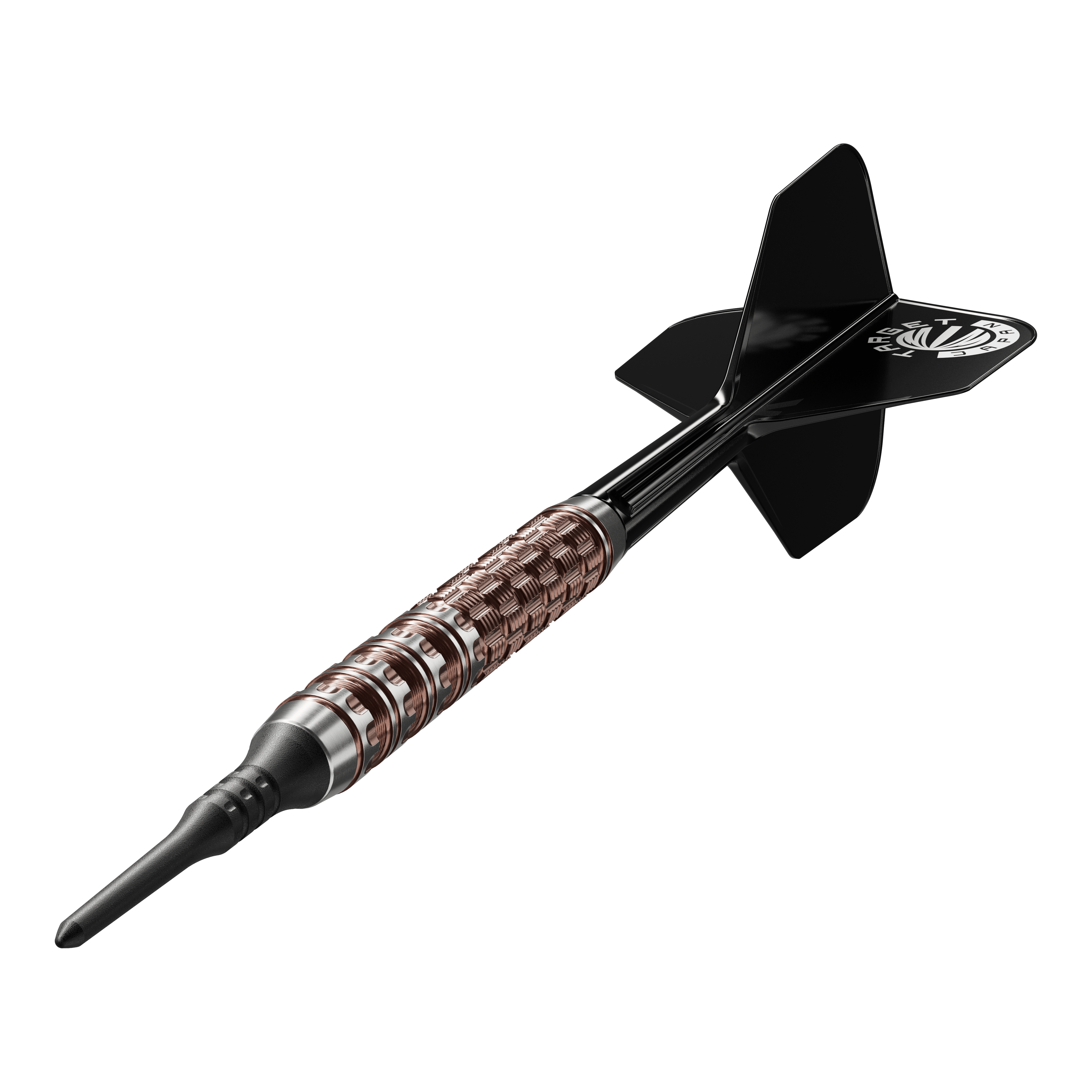 Target Japan Prime Series George Nishitani Raptor GEN6 Soft Darts - 19,5 g Das Bild zeigt die Target Japan Prime Series George Nishitani Raptor GEN6 Softdarts mit einem Gewicht von 21,5g. Die Softdarts liegen auffällig im Fokus und präsentieren ihr Design deutlich.