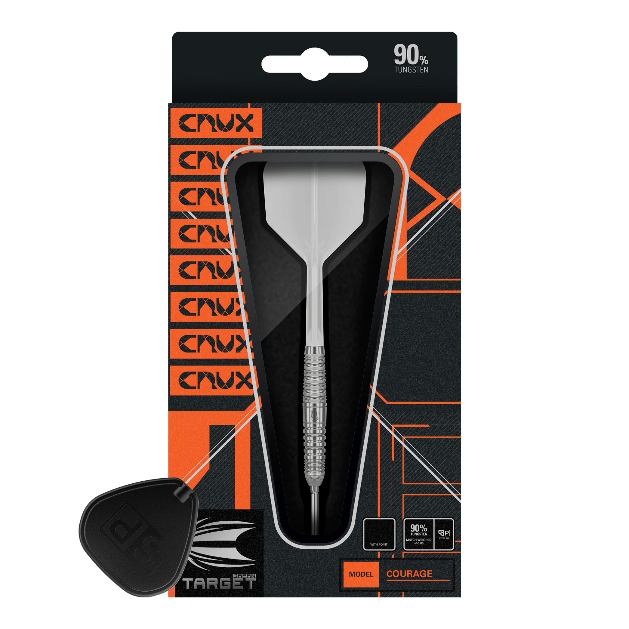 Target Crux Japan Courage Swiss Point stalen darts - 22g