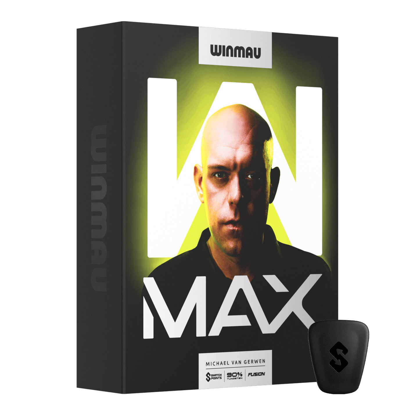 Winmau Michael Van Gerwen W-MAX Switch Point stalen dartpijlen