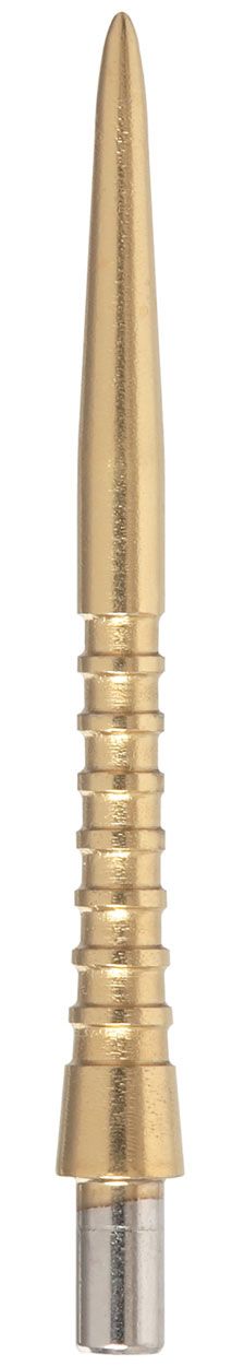Target Storm Point Grooved Gold - 30 mm - Stalen darttips