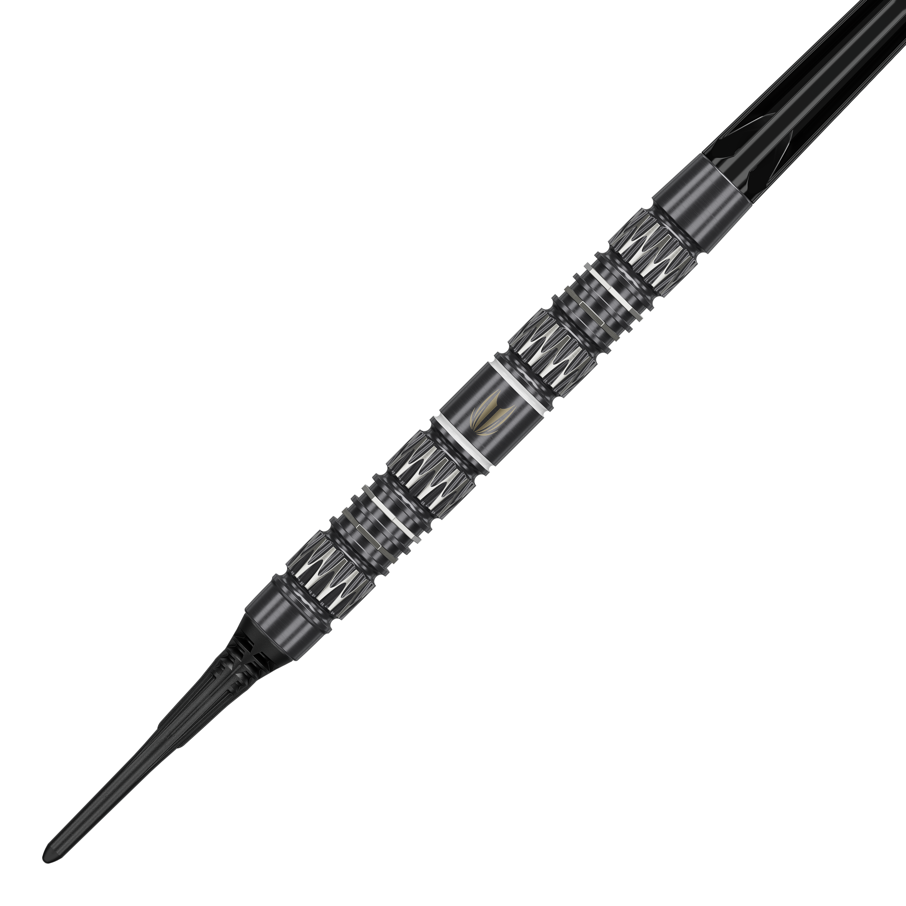 Abgebildet ist der Target Chris Dobey 95K Softdarts - 18g. Dies ist ein moderner Softdartpfeil für Dartspieler.