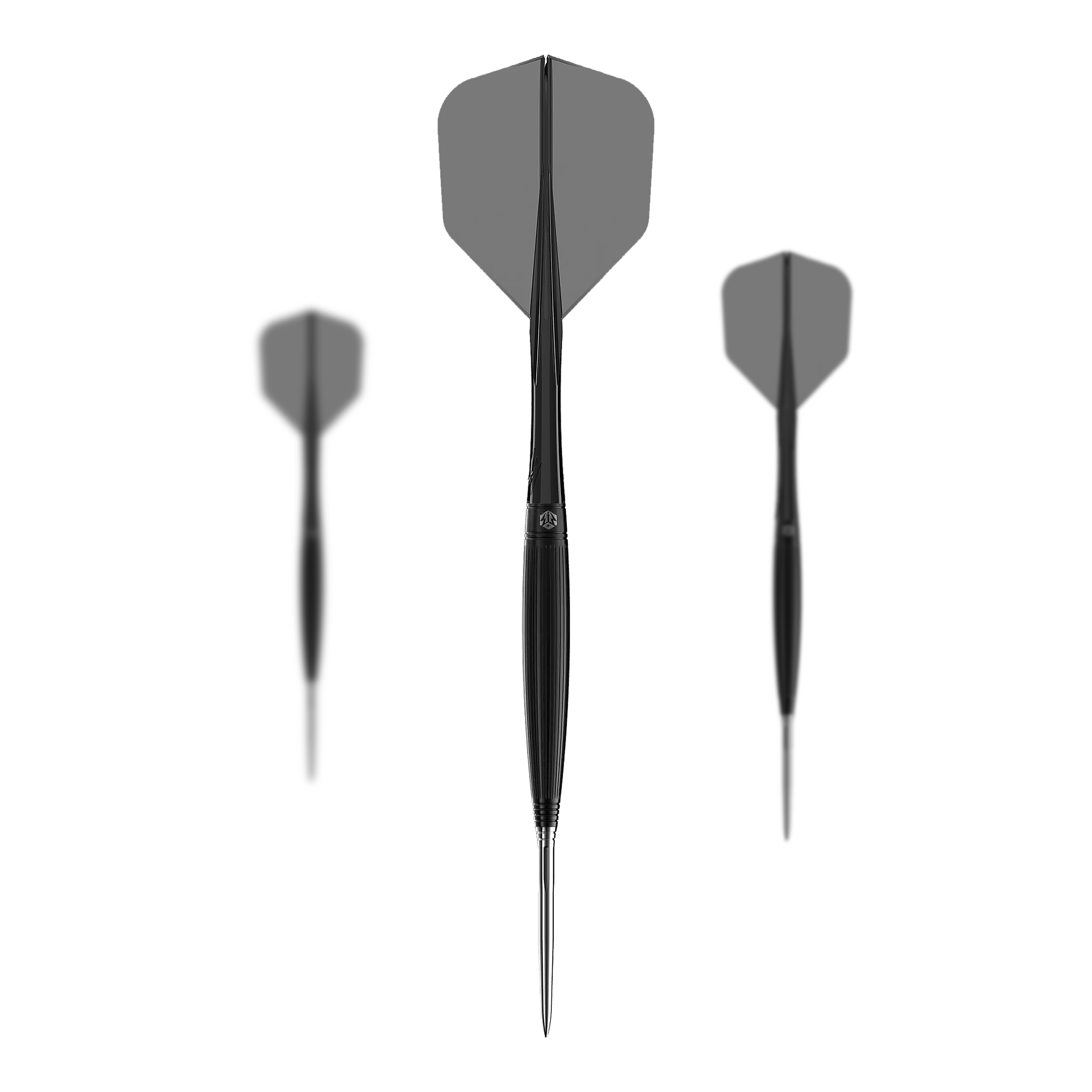 Caliburn Chord C2 stalen dartpijlen - 23,5 g Abgebildet ist ein Set der Caliburn Chord C2 Steeldarts - 23,5g. Mehrere Darts werden zusammen präsentiert.