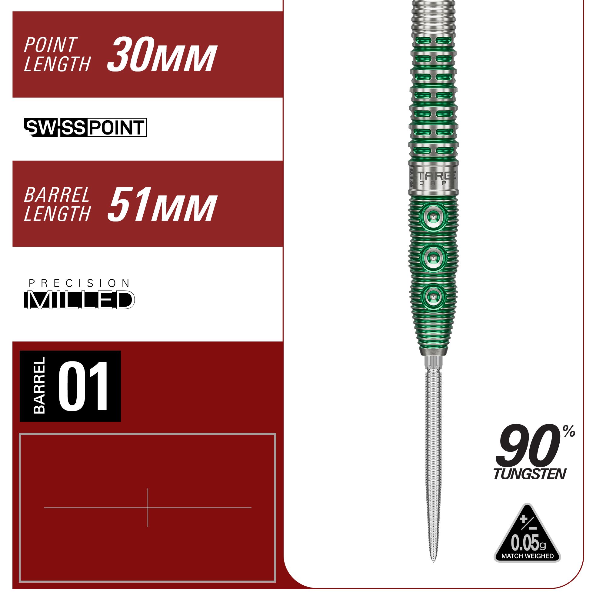 Target Japan Prime Series Motomu Sakai Xeno GEN1 Swiss Point Steeldarts Das Bild zeigt die Target Japan Prime Series Motomu Sakai Xeno GEN1 Swiss Point Steeldarts. Diese Steeldarts sind für ambitionierte Dartspieler konzipiert.