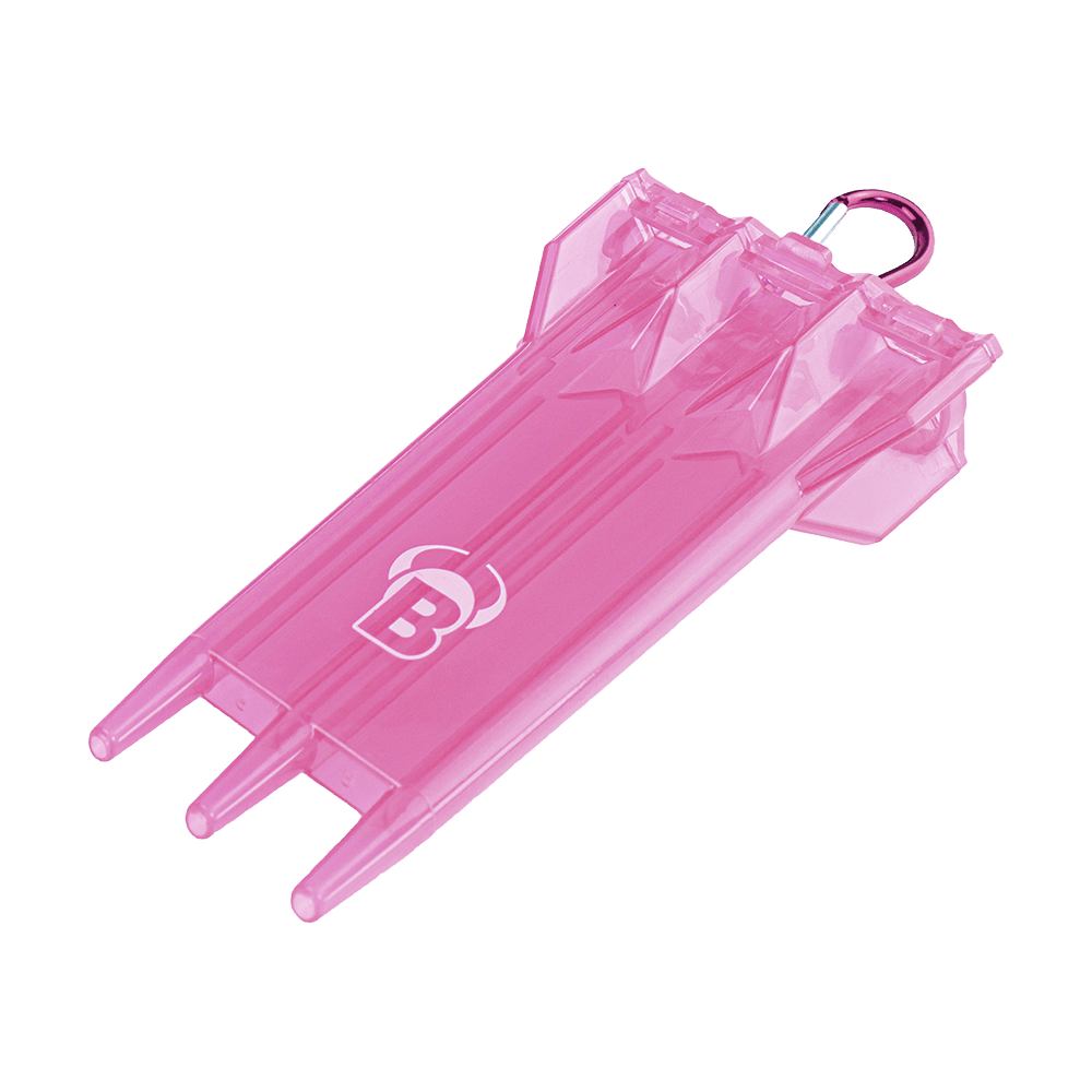 66425_Bulls_ACRA_X_Dartcase_Pink_1 Das Bild zeigt das Produkt "Bulls ACRA X Dartcase" in Pink. Es ist ein spezielles Etui zur Aufbewahrung von Darts.