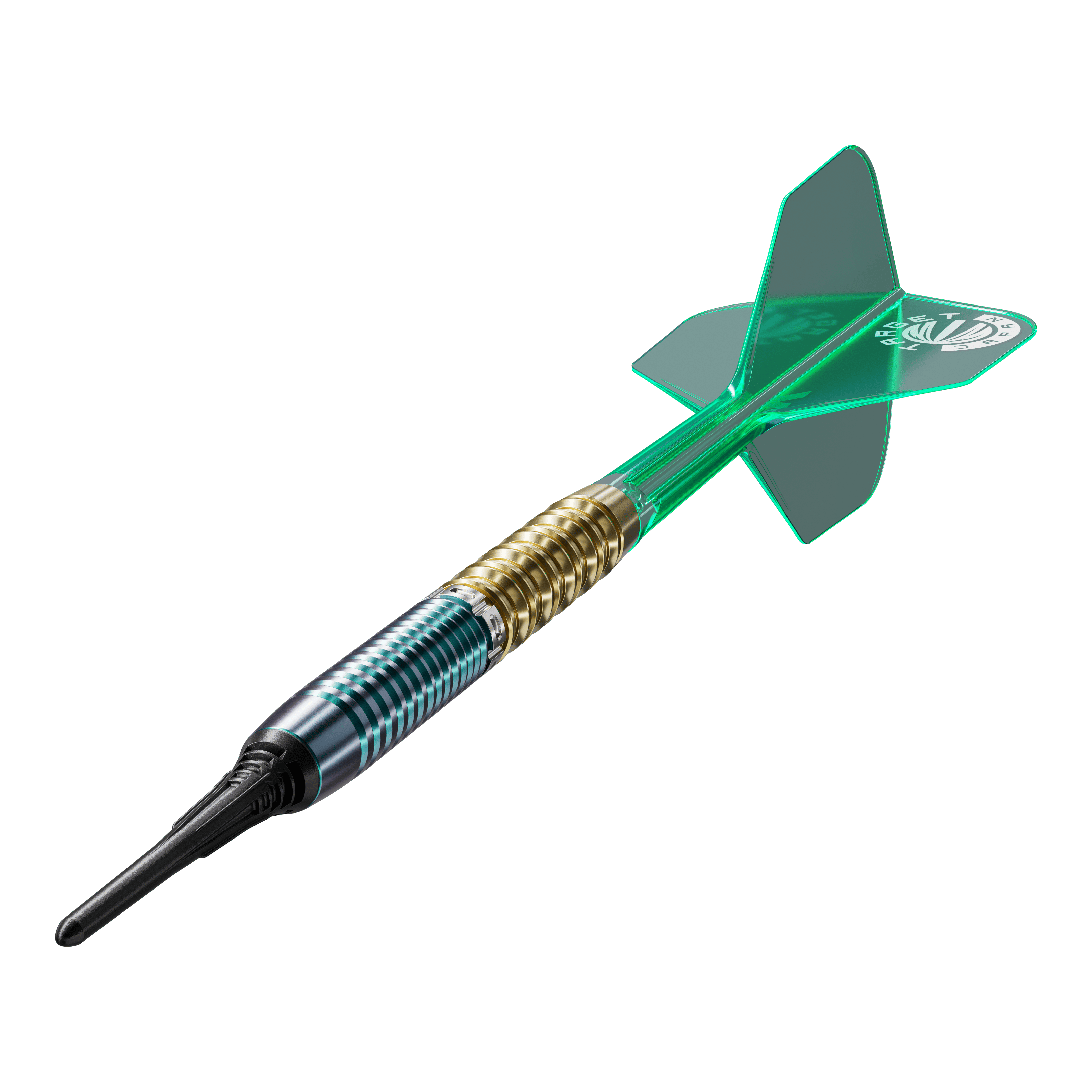 Target Japan Prime Series Zenith GEN 2.5 Soft Darts - 20g Das Bild zeigt die Target Japan Prime Series Zenith GEN 2.5 Softdarts mit einem Gewicht von 20g. Die Darts sind für das Softdartspiel geeignet und haben ein modernes Design.