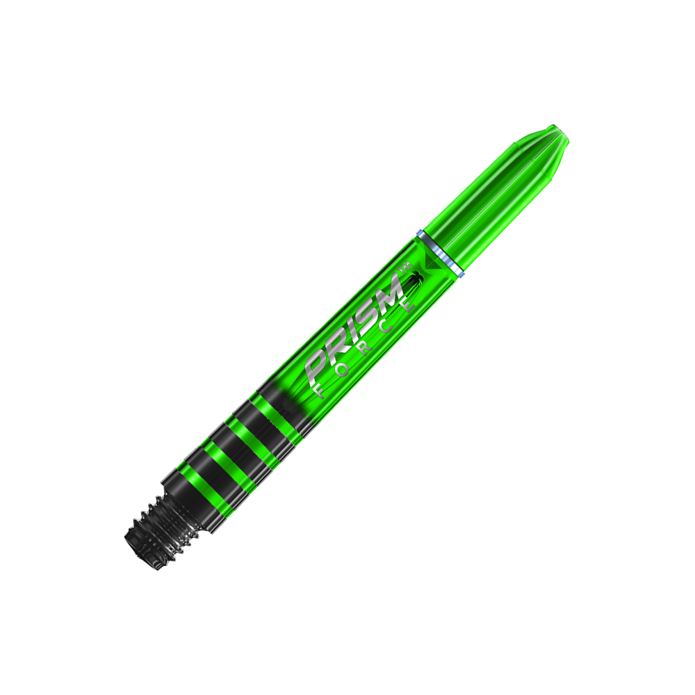 7020-105_Winmau_Prism_Force_Shafts_Gr-n_35mm_2 Hier ist ein Winmau Prism Force Dart-Schaft in matter Farbe zu sehen.