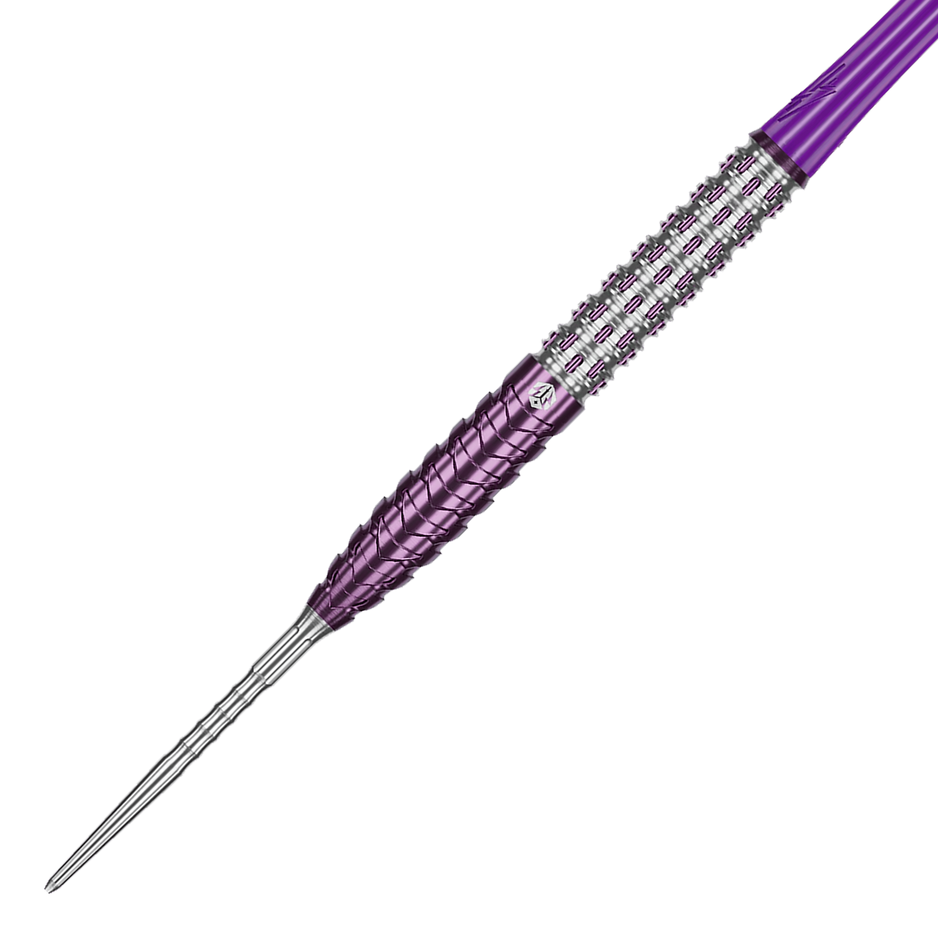 Caliburn Awakening ET stalen dartpijlen Auf dem Bild befinden sich die Caliburn Awakening E.T. Steeldarts. Die Darts sind aus einem anderen Blickwinkel aufgenommen.